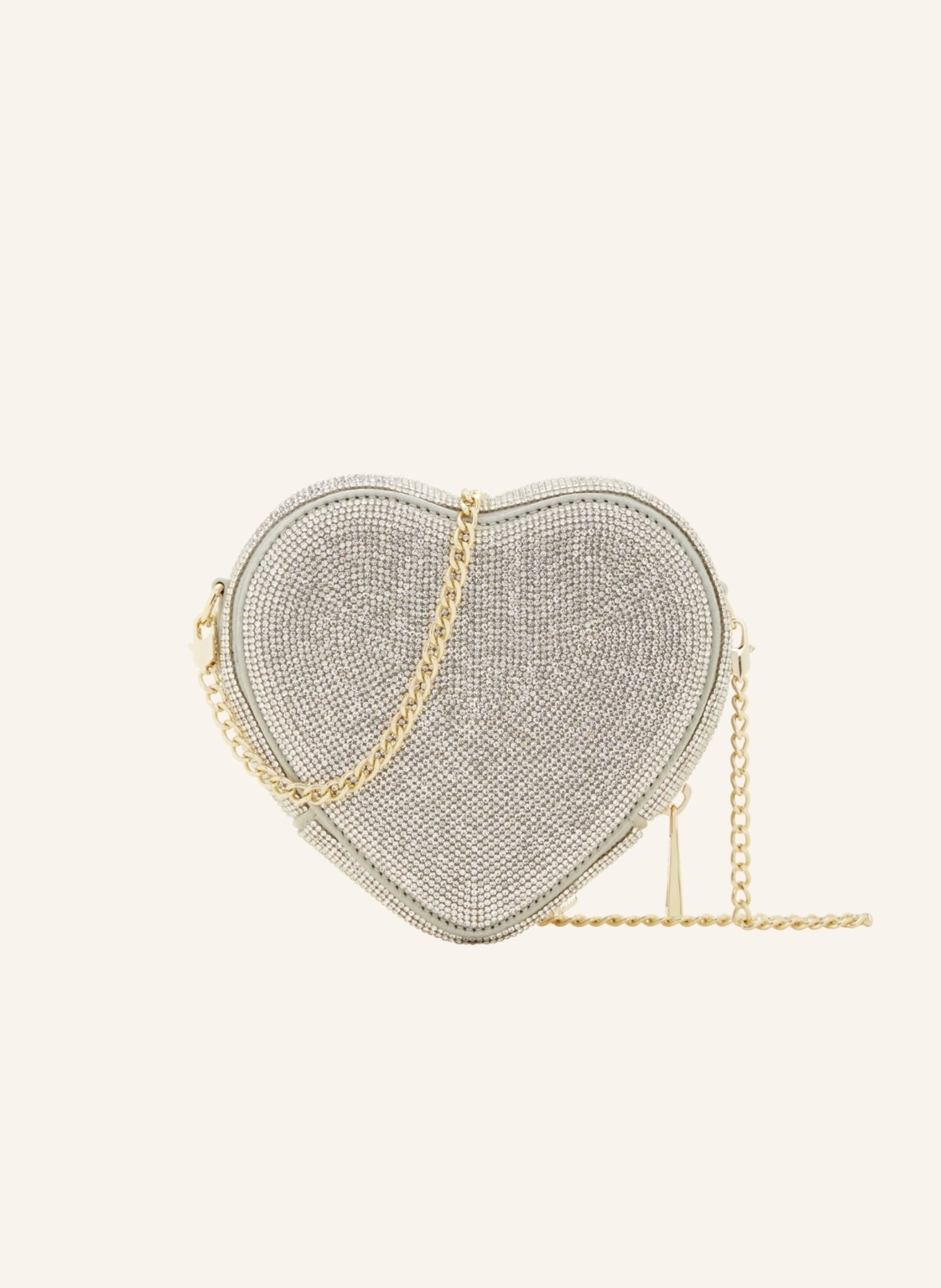 WEAT Handtasche MIDI HEART, Farbe: SILBER (Bild 2)