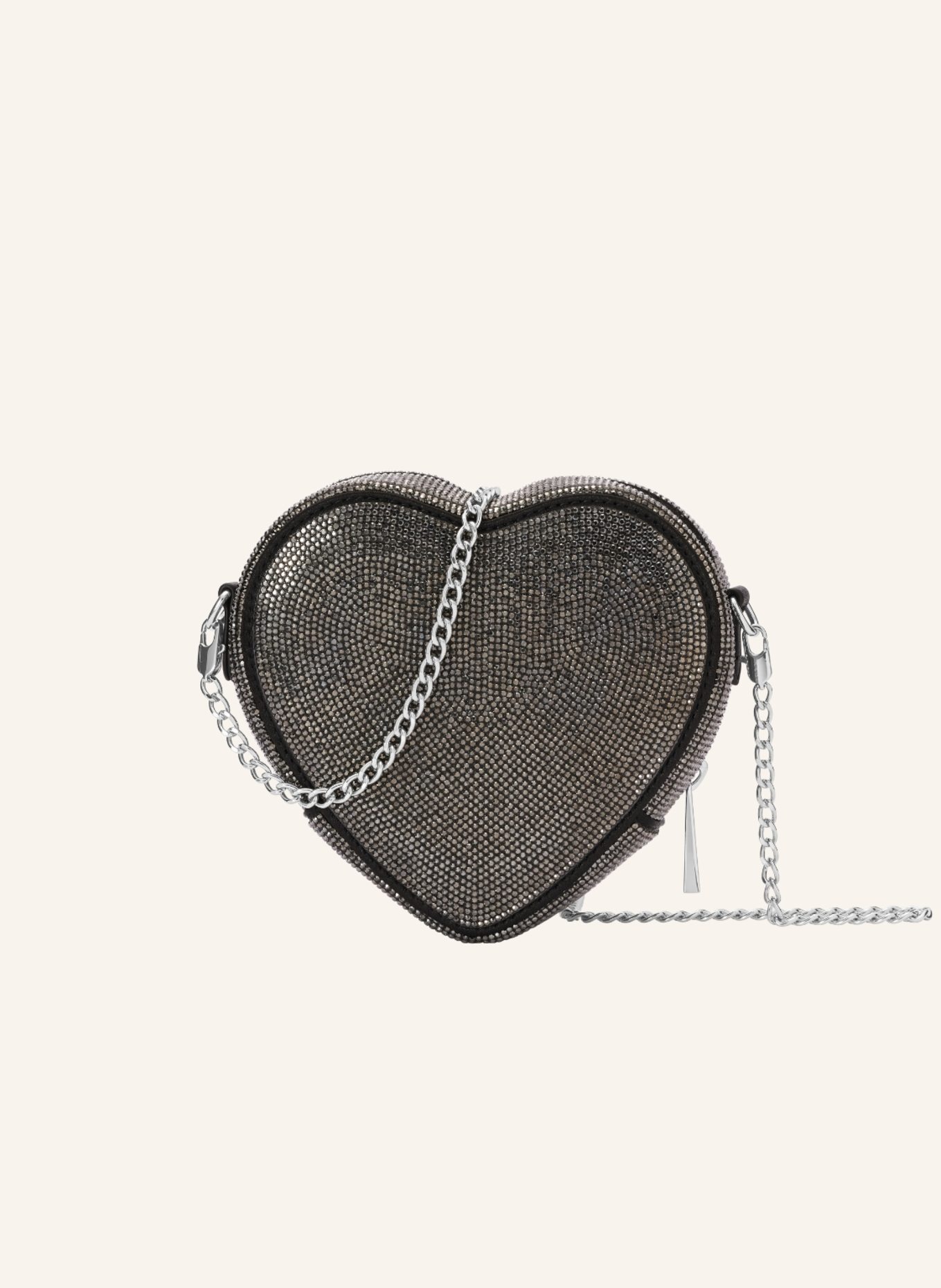 WEAT Handtasche MIDI HEART, Farbe: SCHWARZ (Bild 2)