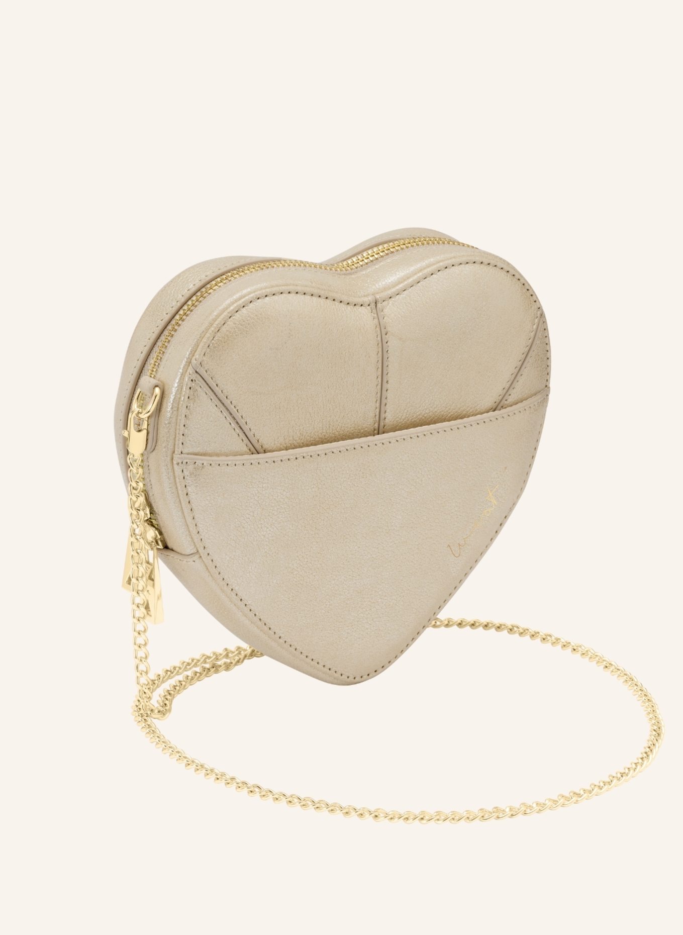 WEAT Handtasche BIG HEART, Farbe: GOLD (Bild 4)