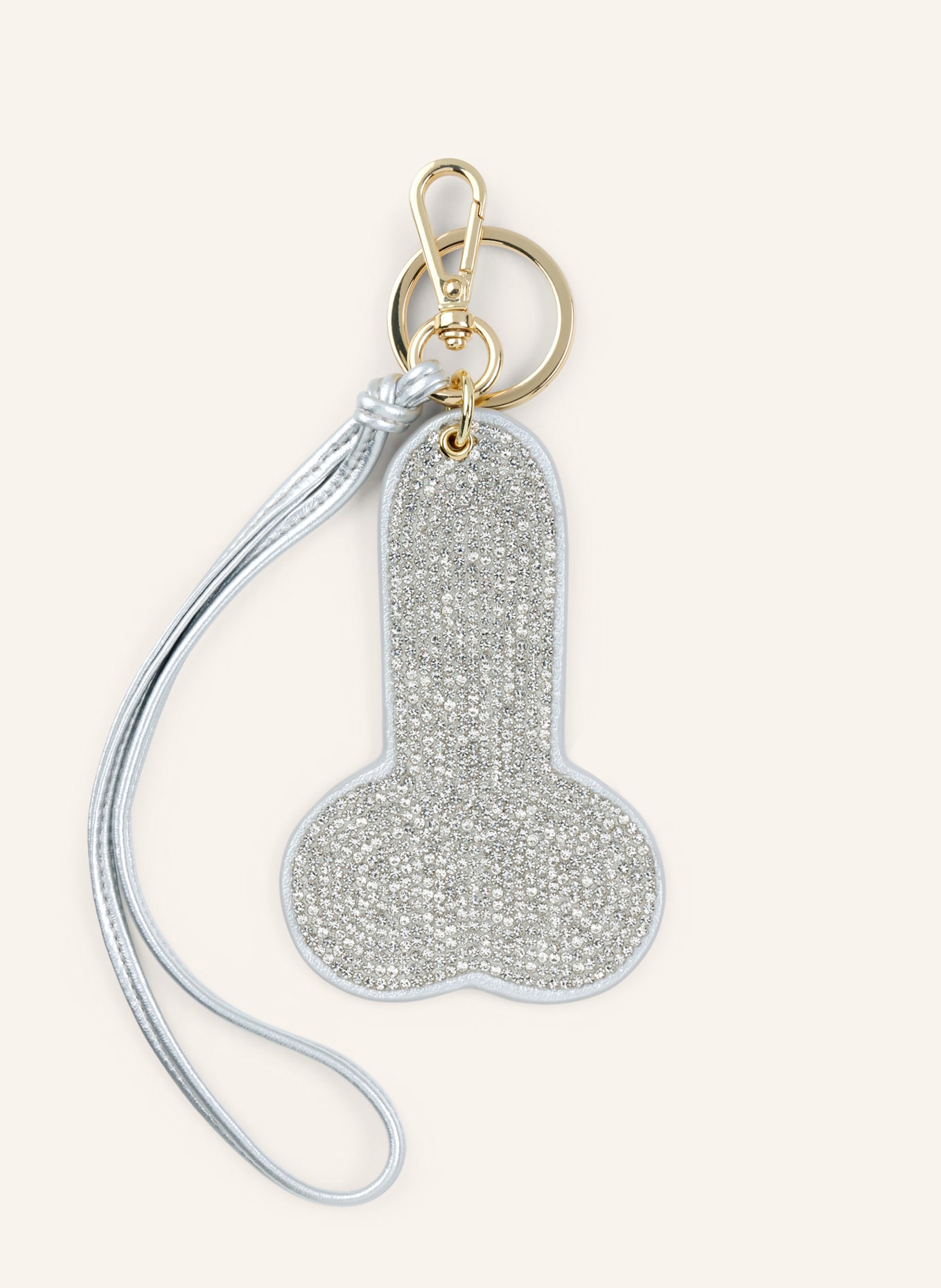 WEAT Anhänger PENIS: SILBER