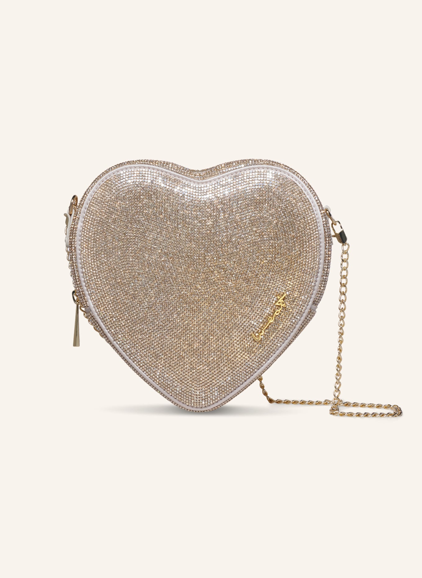 WEAT Handtasche BIG HEART: GOLD