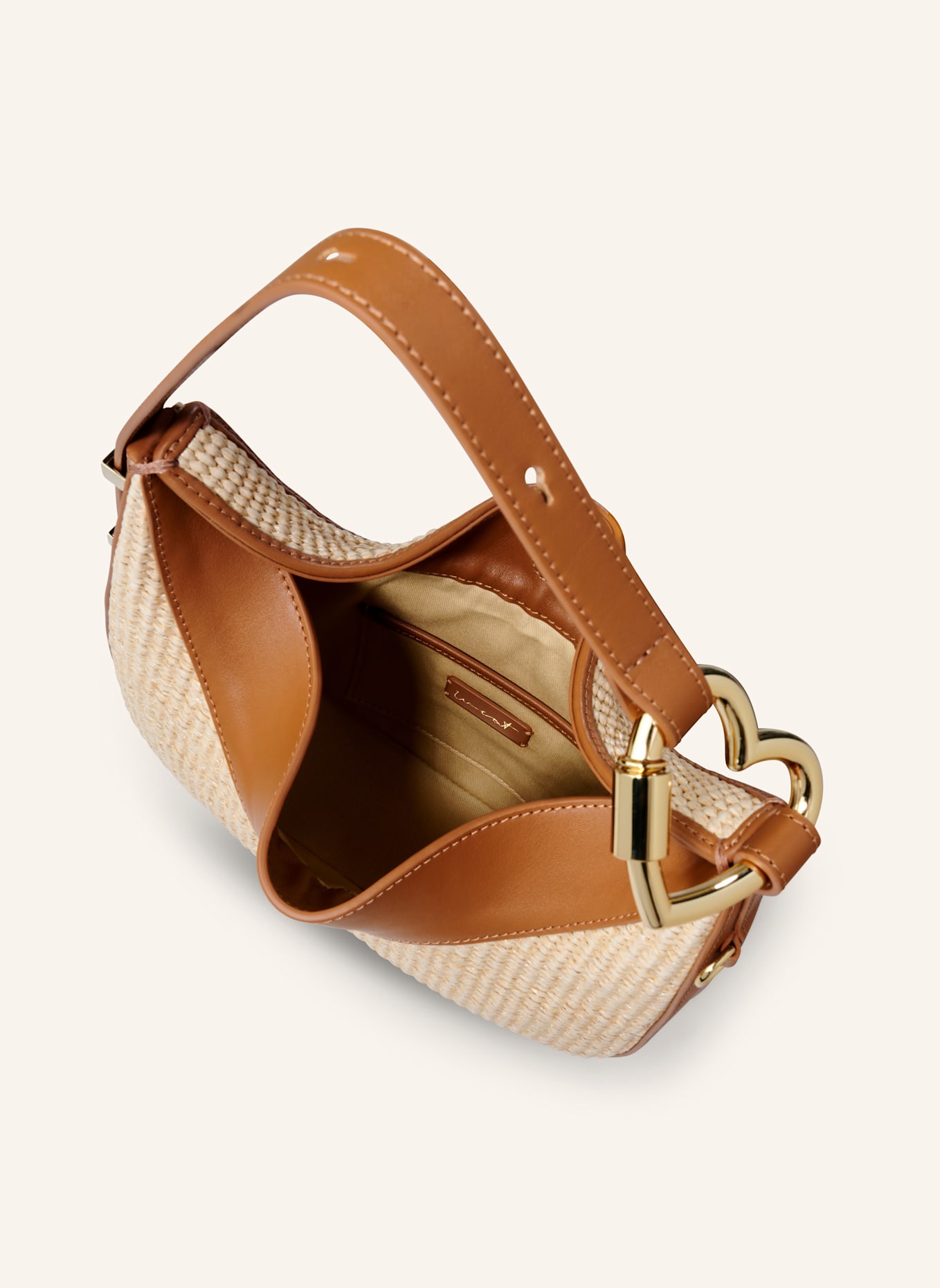 WEAT Handtasche HALFMOON: BRAUN