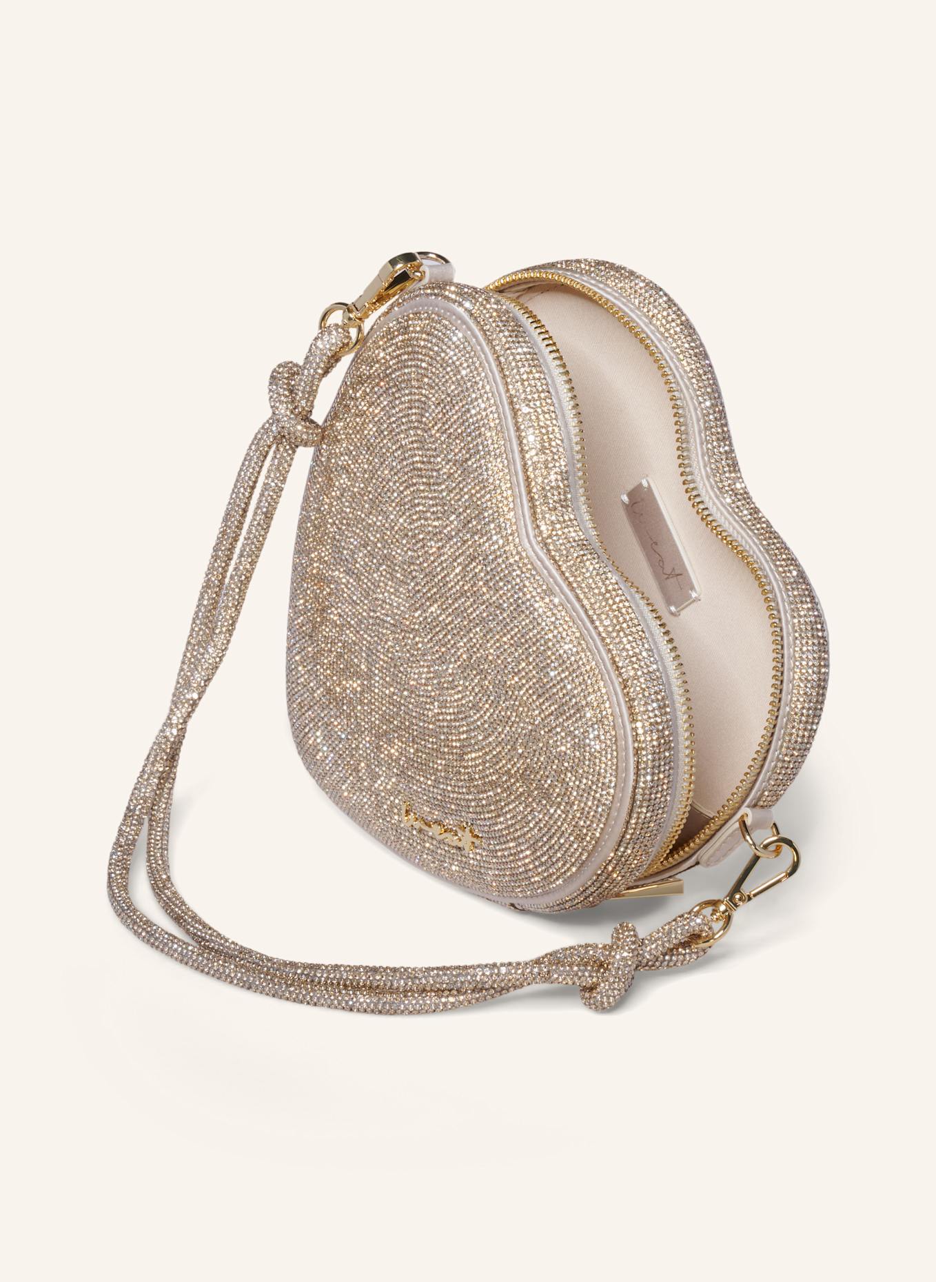 WEAT Handtasche BIG HEART: GOLD