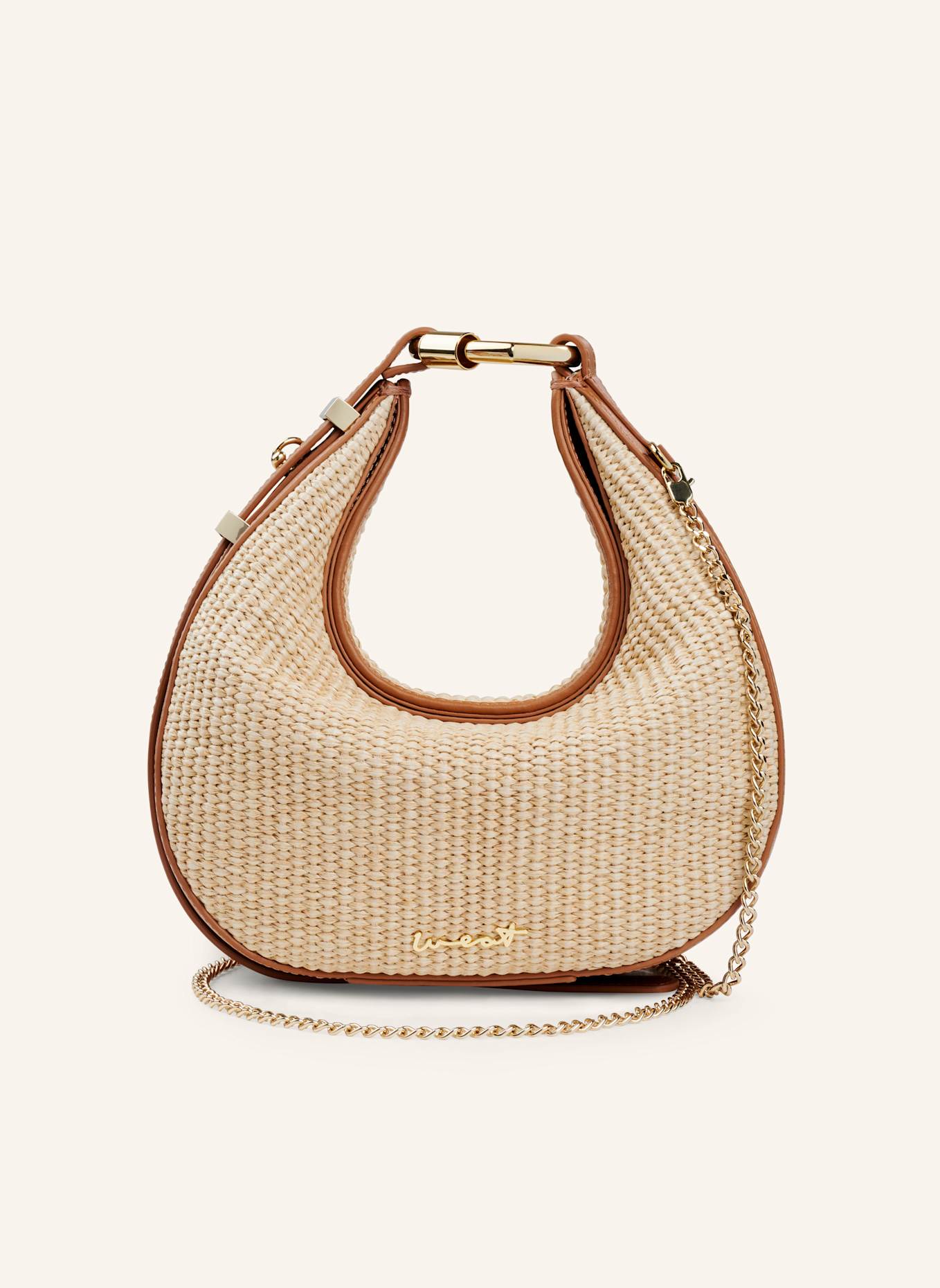 WEAT Handtasche HALFMOON: BRAUN