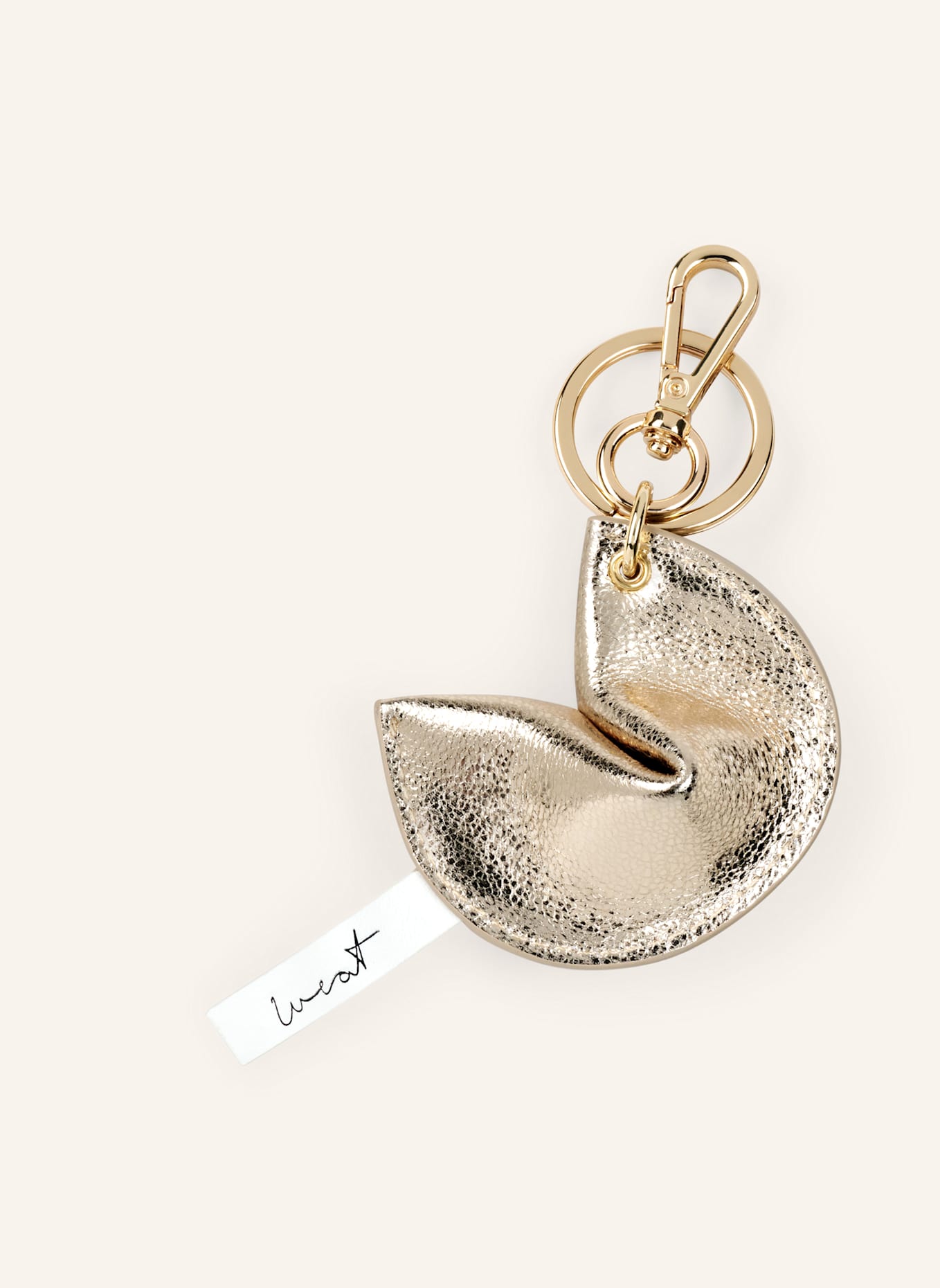 WEAT Anhänger FORTUNE COOKIE: GOLD