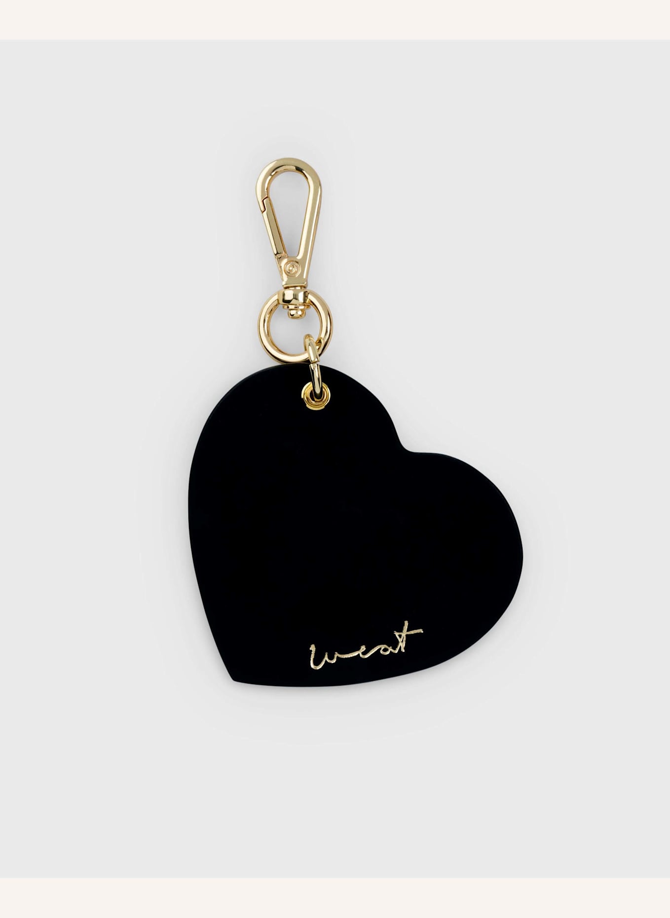 WEAT Anhänger HEART: SCHWARZ