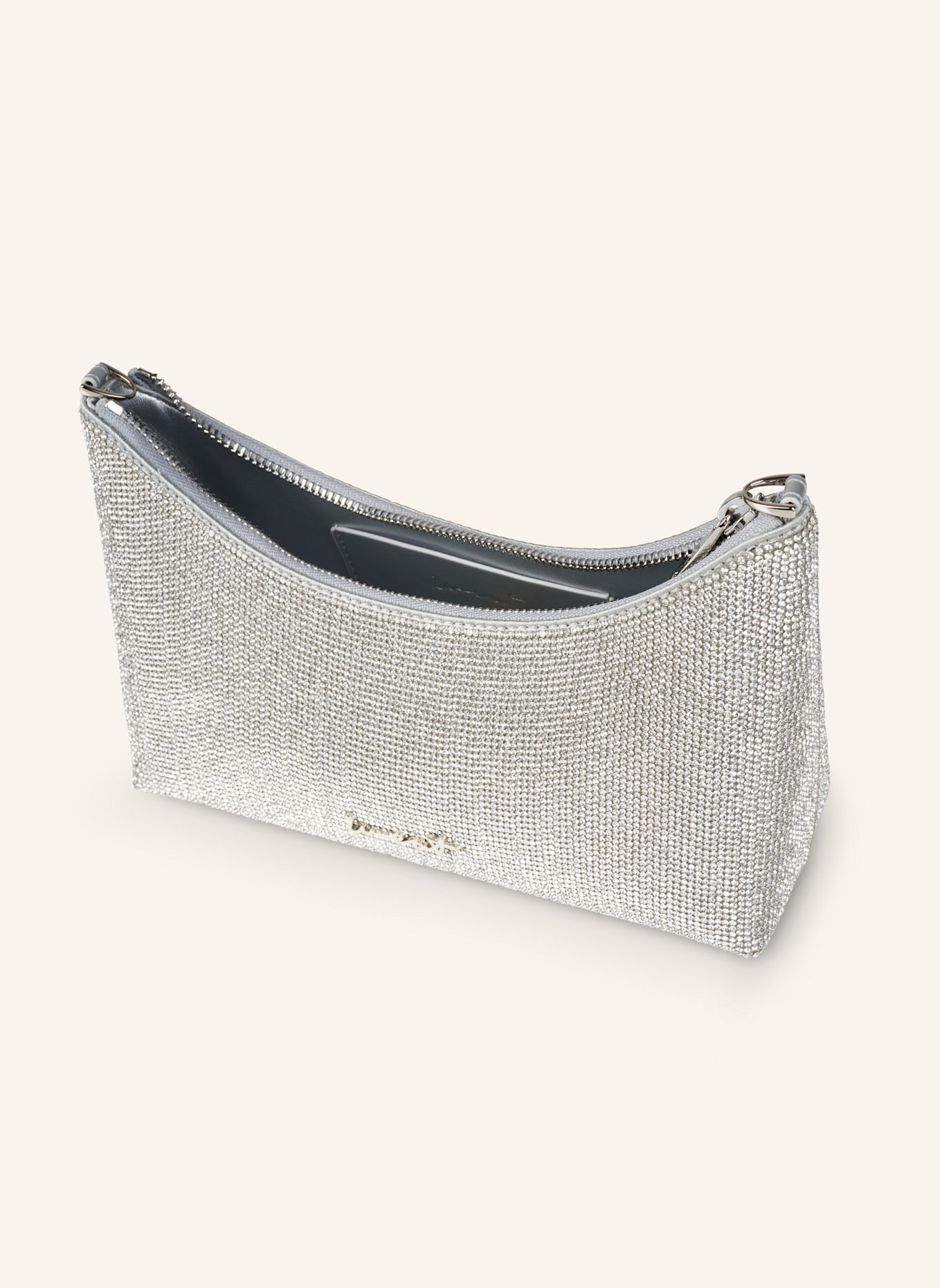WEAT Handtasche BAGUETTE: SILBER