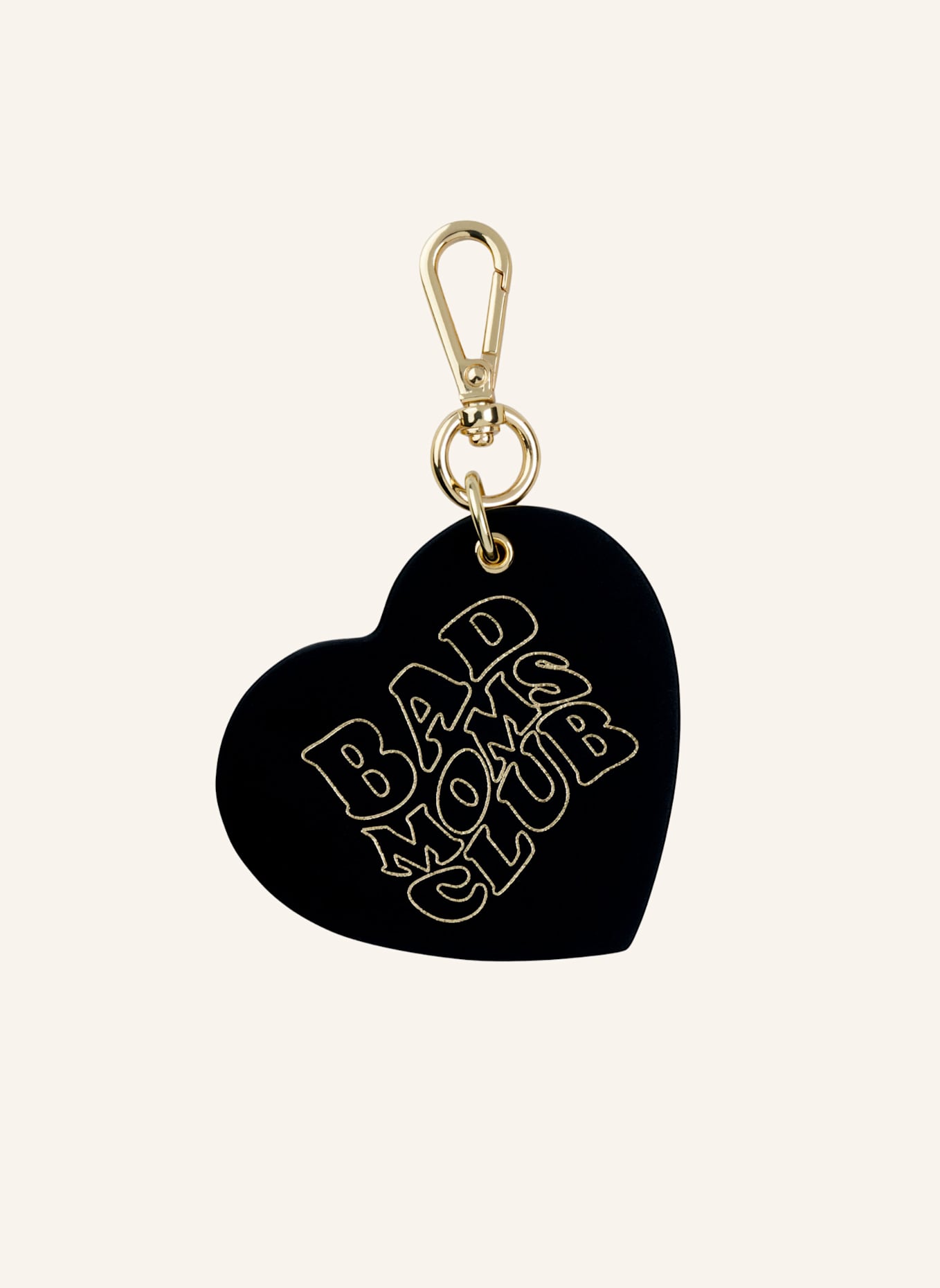 WEAT Anhänger HEART: SCHWARZ