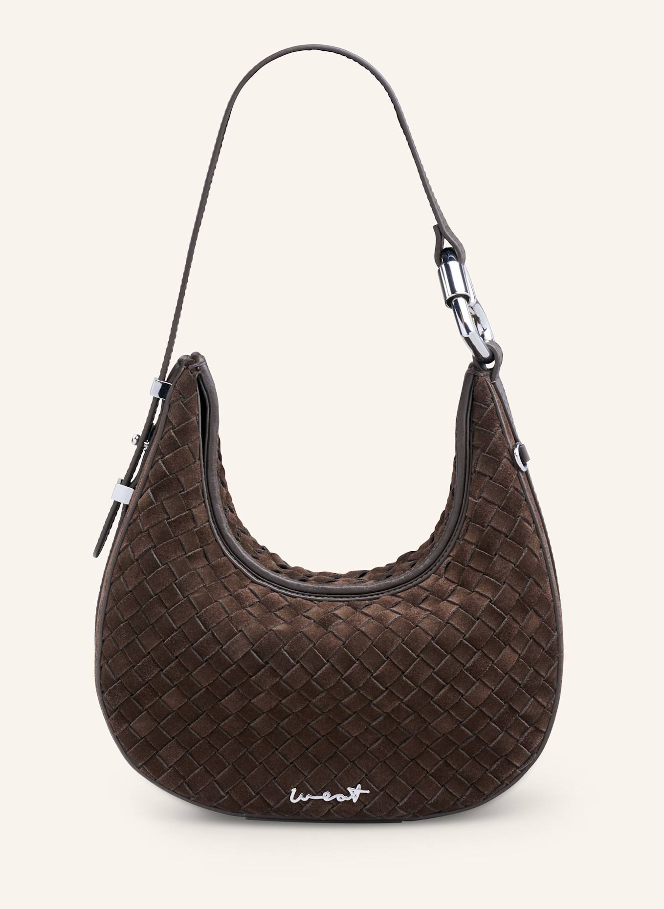 WEAT Handtasche HALFMOON: BRAUN