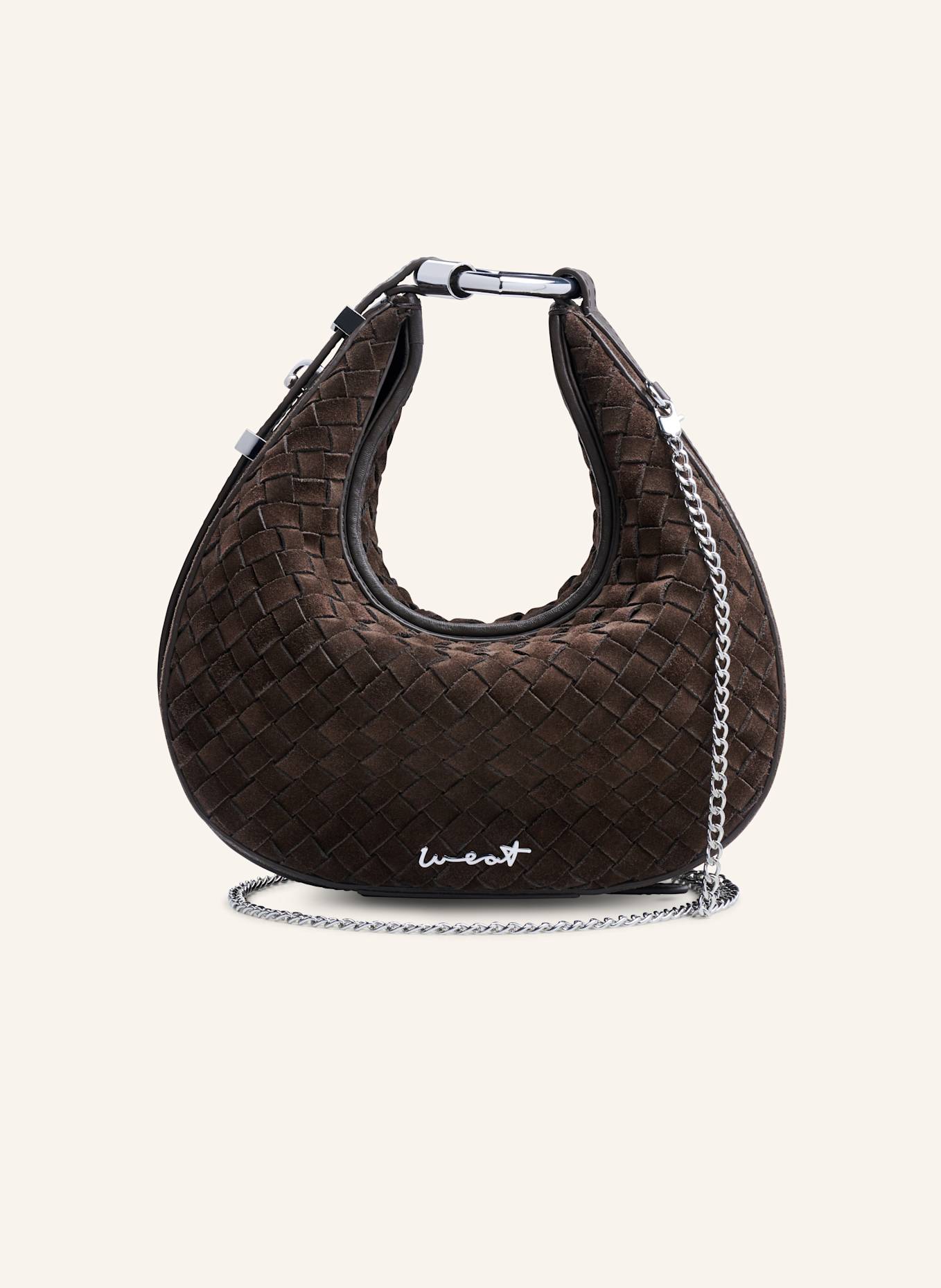 WEAT Handtasche HALFMOON: BRAUN