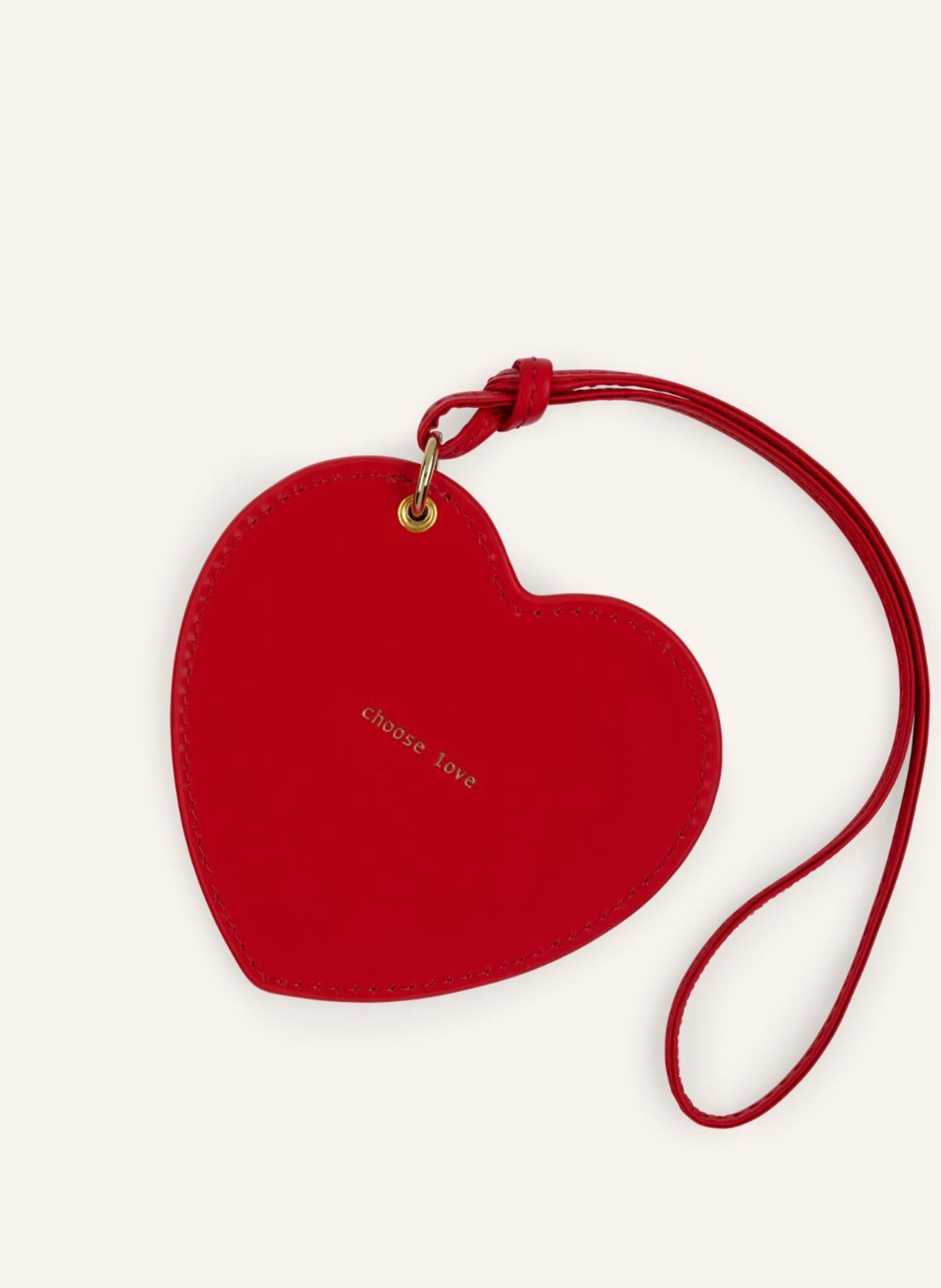 WEAT Anhänger HEART: ROT