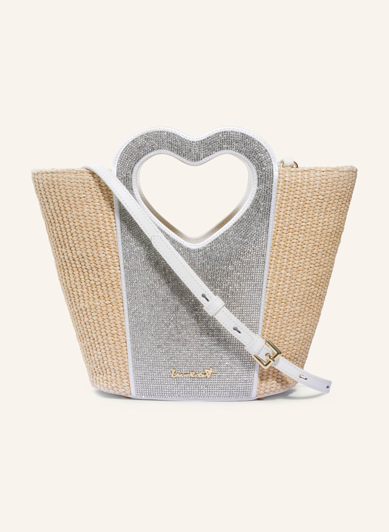 WEAT Handtasche MINI TOTE: SILBER