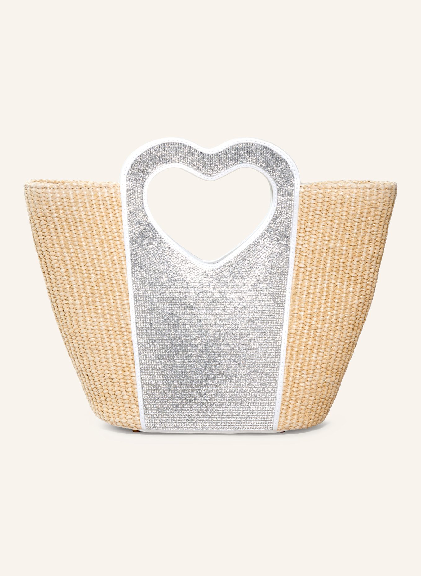 WEAT Handtasche MINI TOTE: SILBER