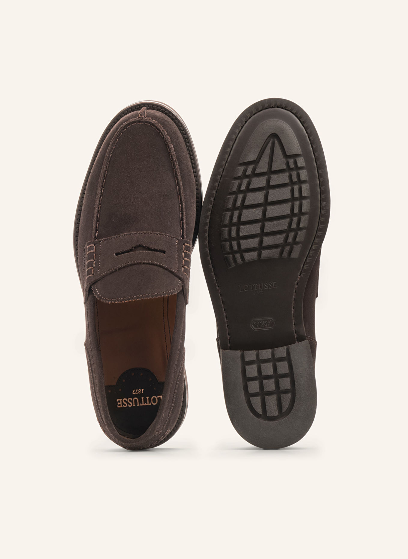 LOTTUSSE Loafer DAYTONA: BRAUN