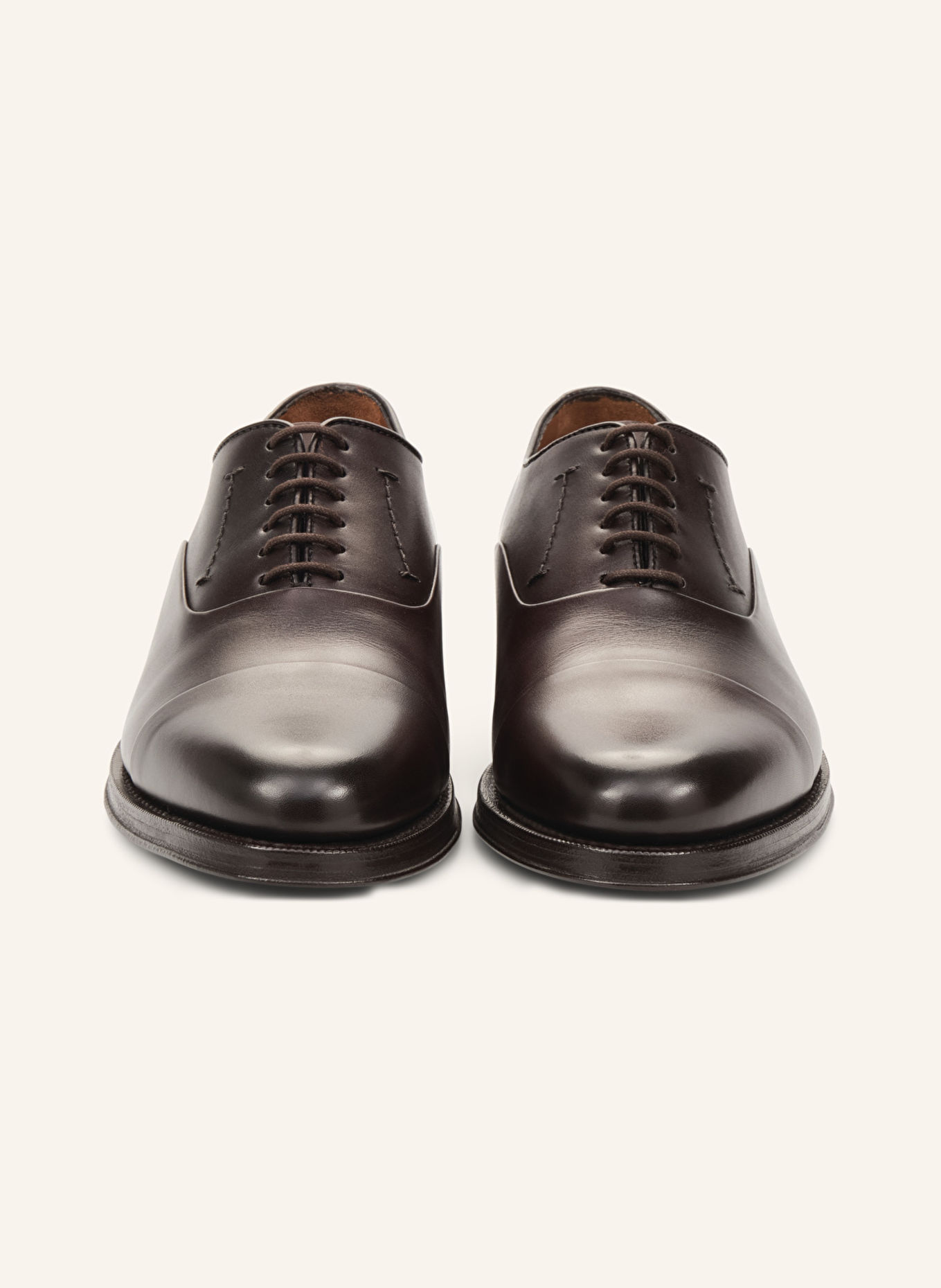 LOTTUSSE Oxfordschuhe PREMIUM: BRAUN