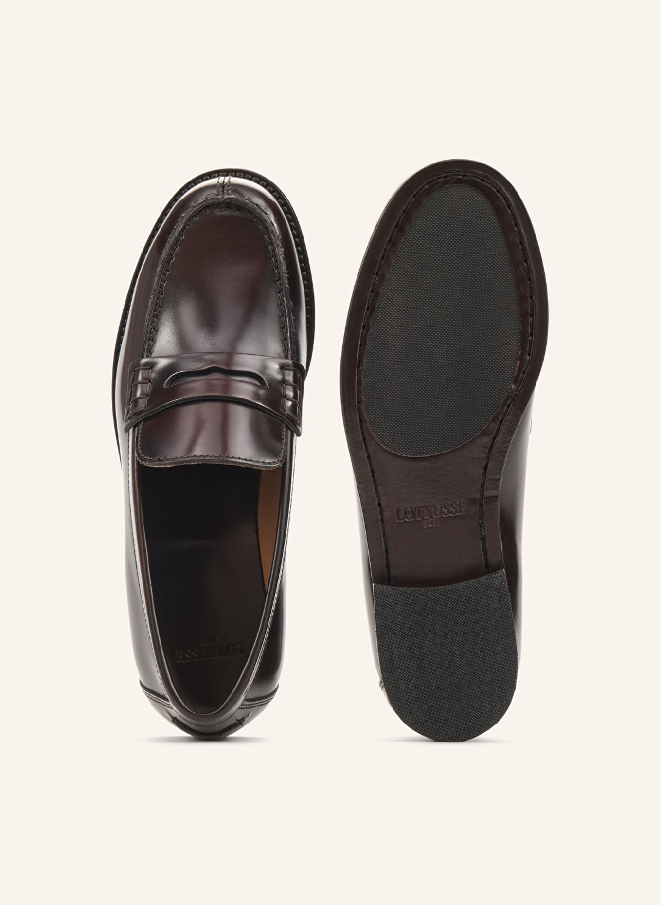 LOTTUSSE Loafer CHRIS: ROT