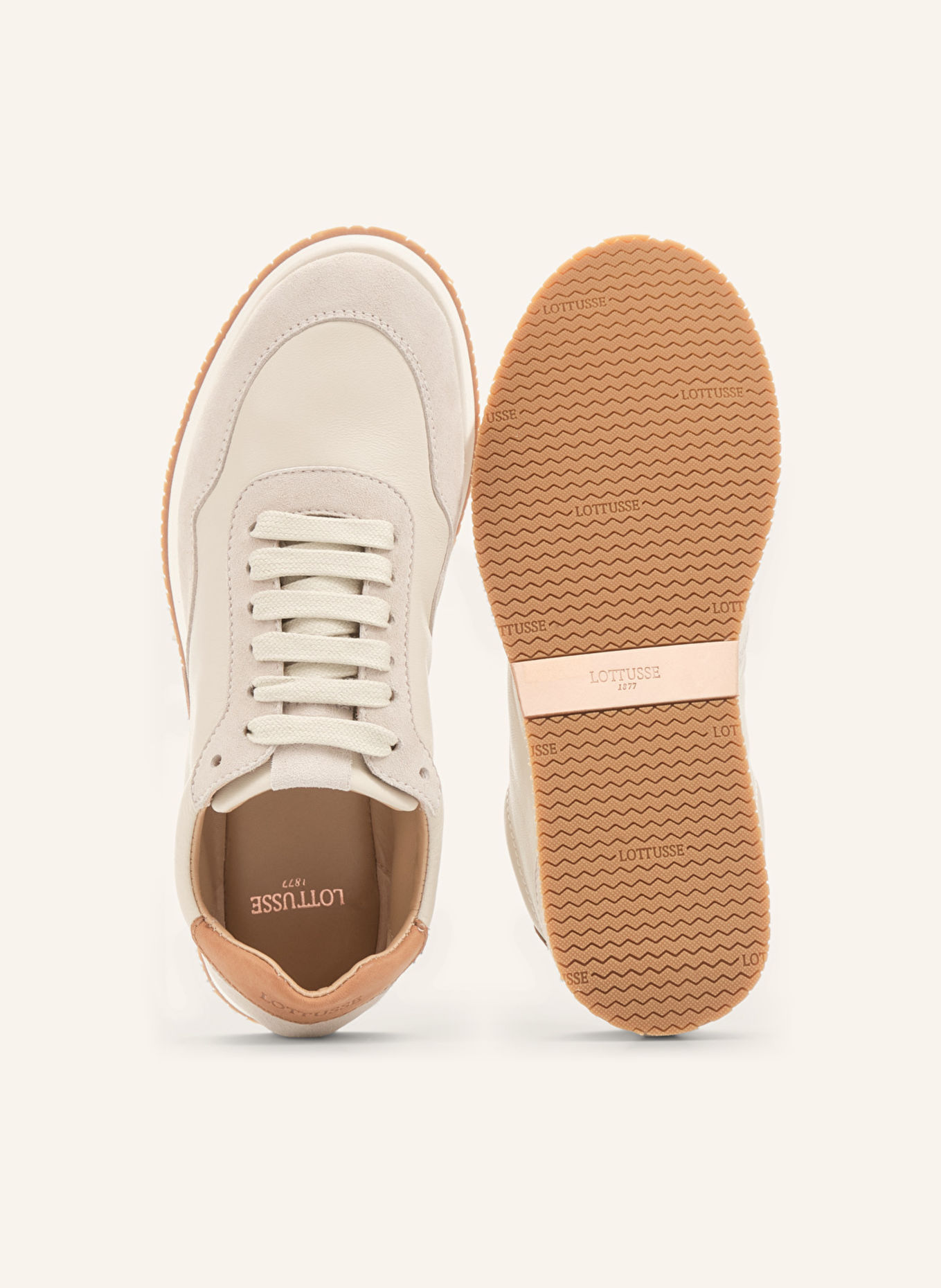 LOTTUSSE Sneaker MANCOR: WEISS
