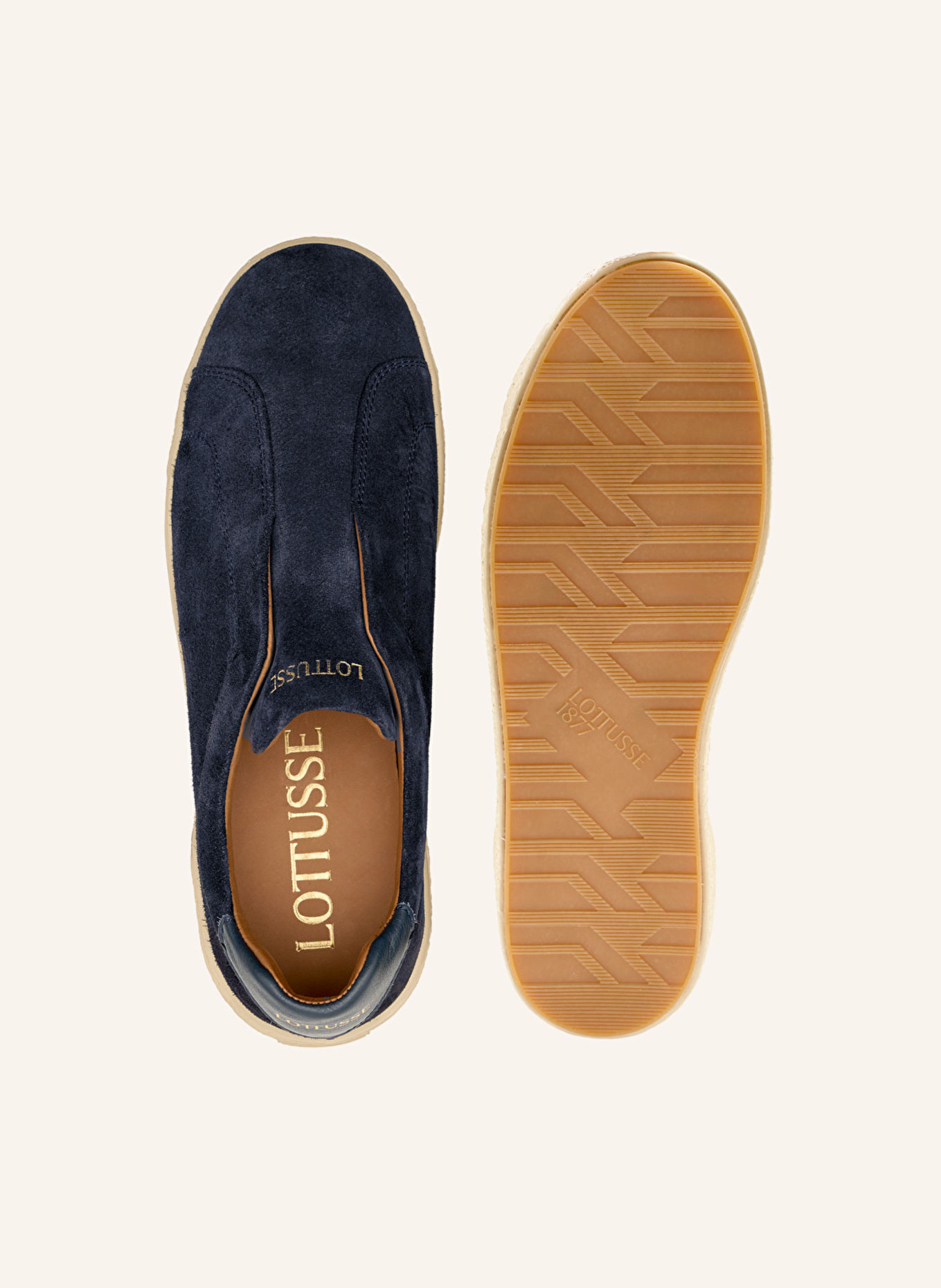 LOTTUSSE Sneakers TEIX: BLAU