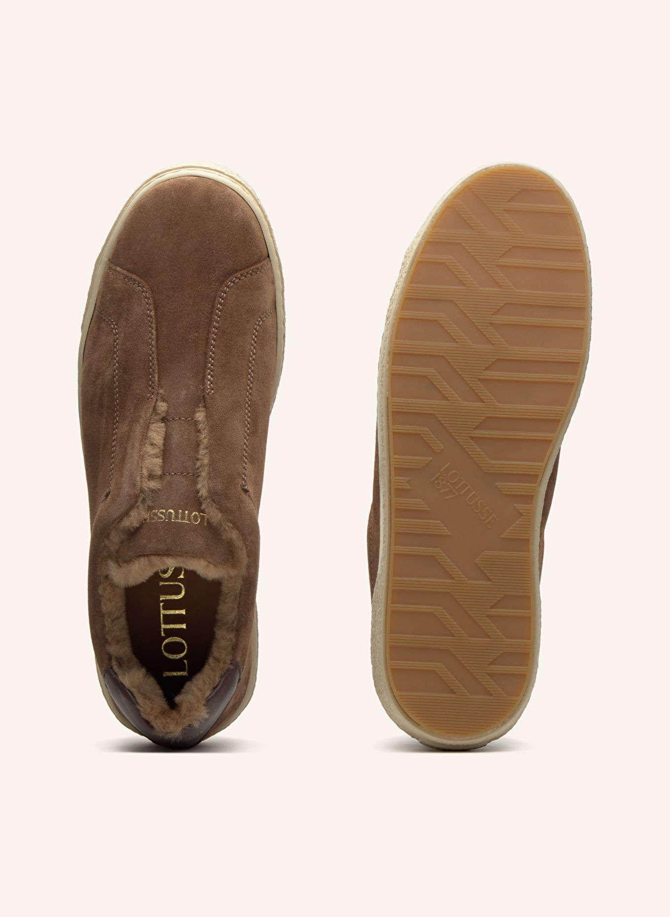 LOTTUSSE Sneakers TEIX: BRAUN