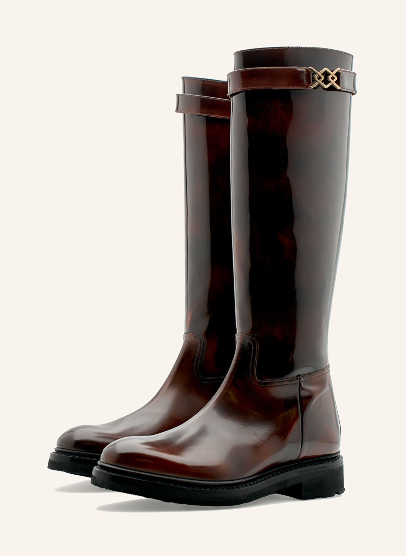 LOTTUSSE Stiefelette WALTON: BRAUN
