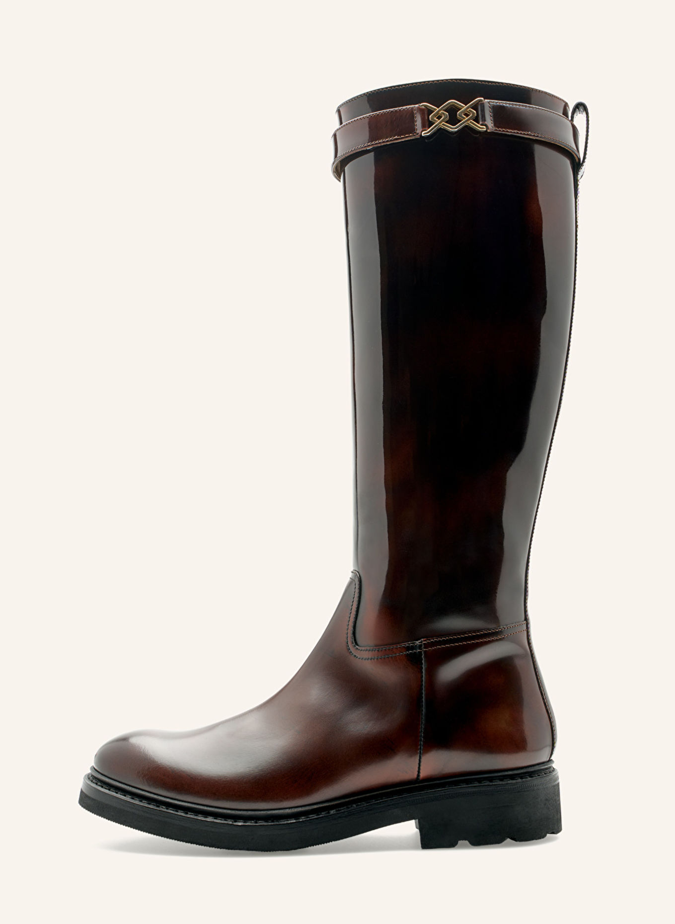 LOTTUSSE Stiefelette WALTON: BRAUN