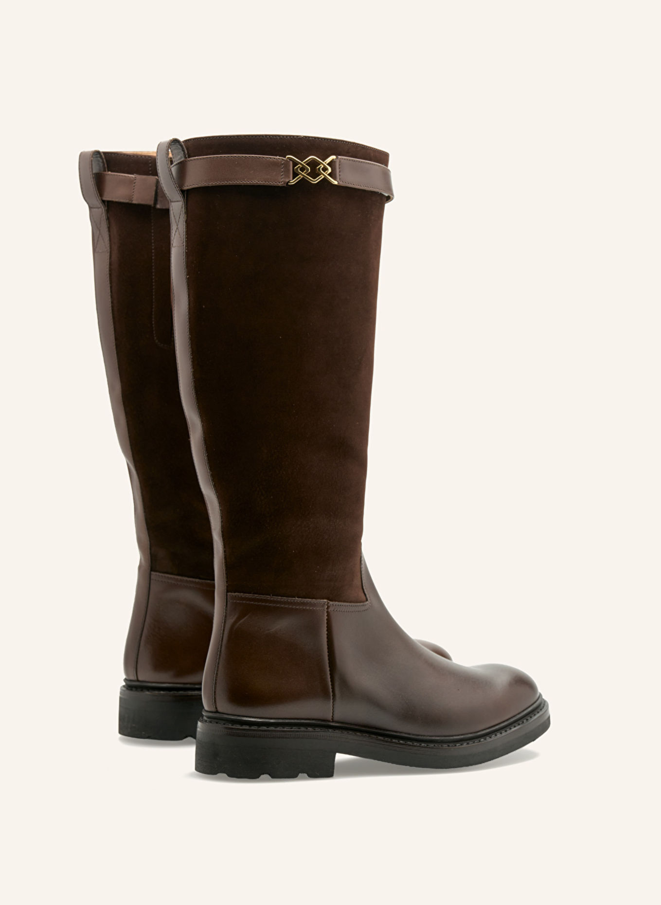LOTTUSSE Stiefel WALTON: BRAUN