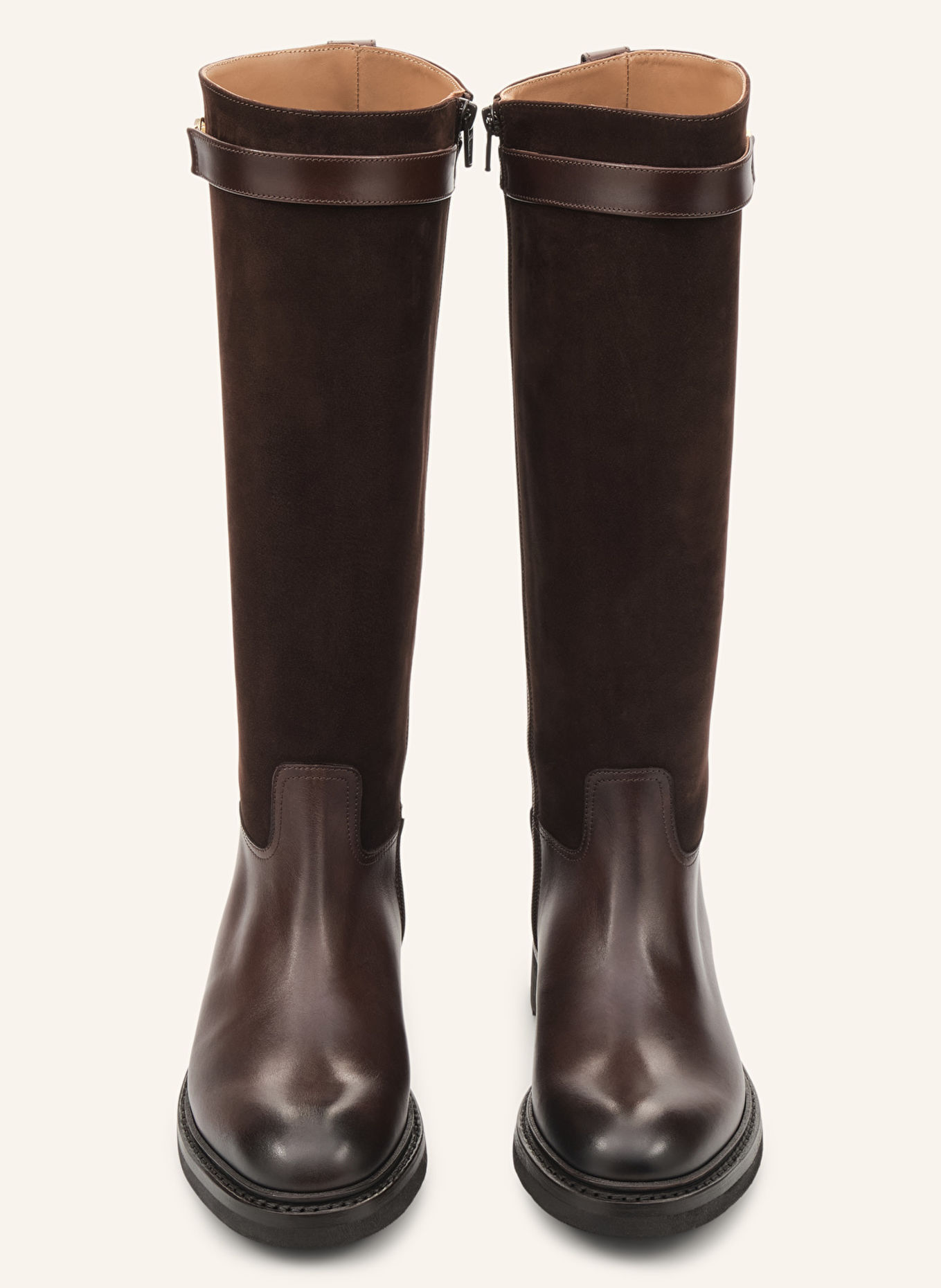 LOTTUSSE Stiefel WALTON: BRAUN