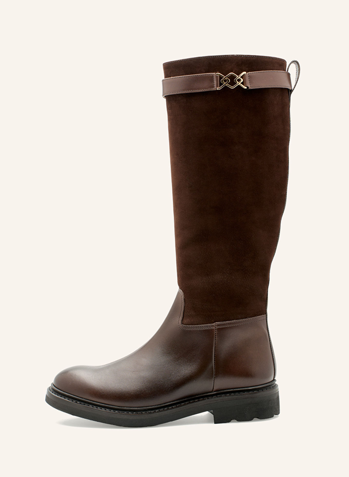 LOTTUSSE Stiefel WALTON: BRAUN