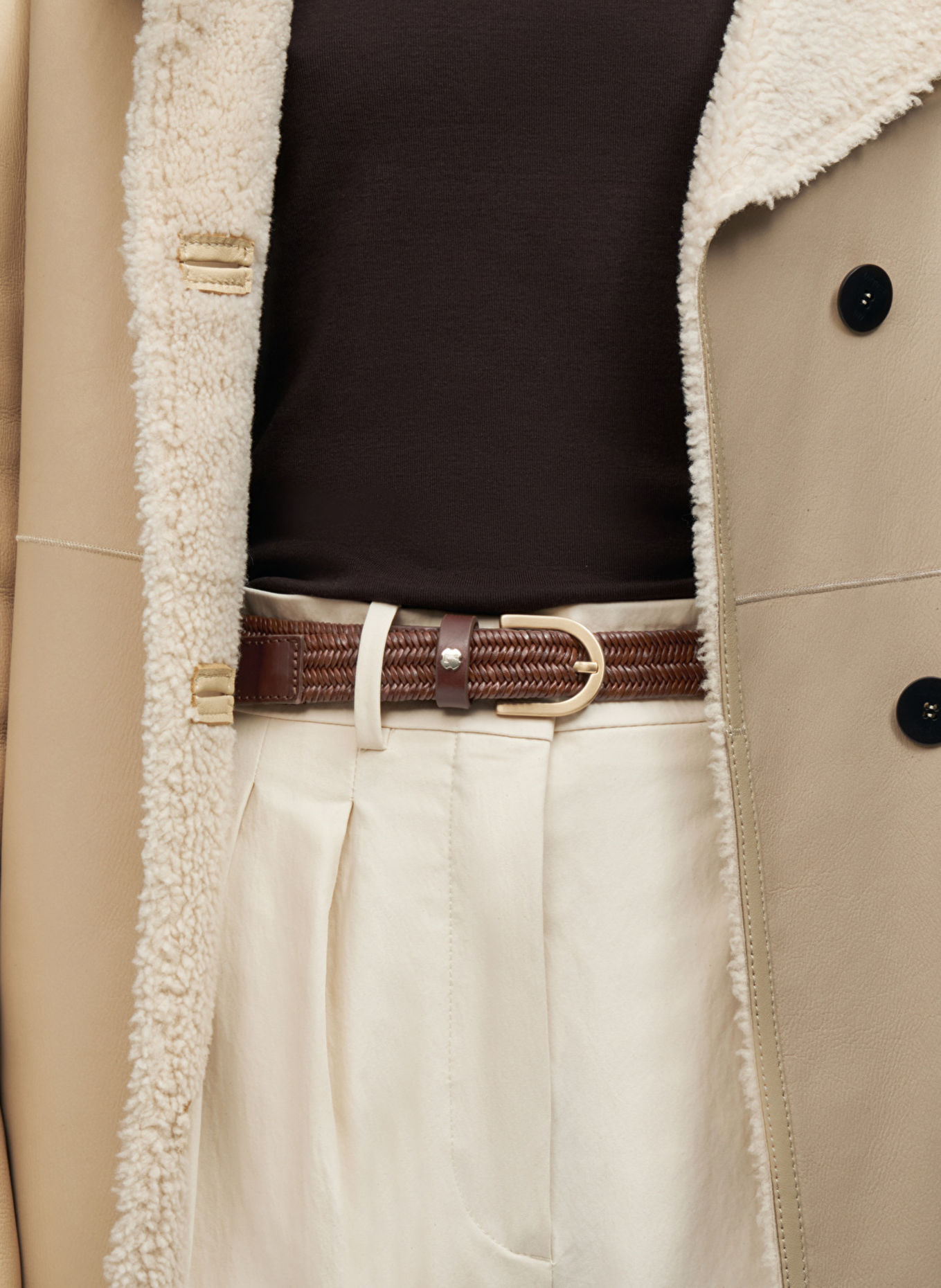 LOTTUSSE Gürtel GENT: BRAUN