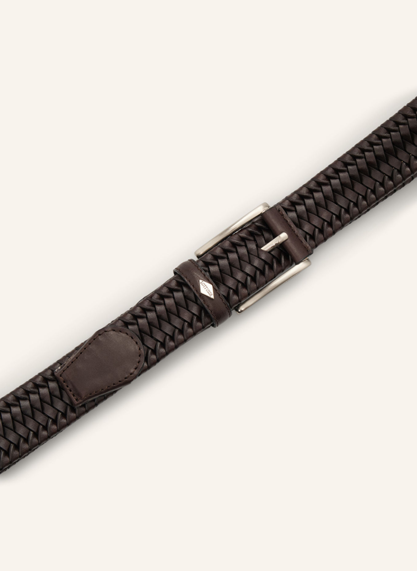 LOTTUSSE Flechtgürtel APOLO: BRAUN