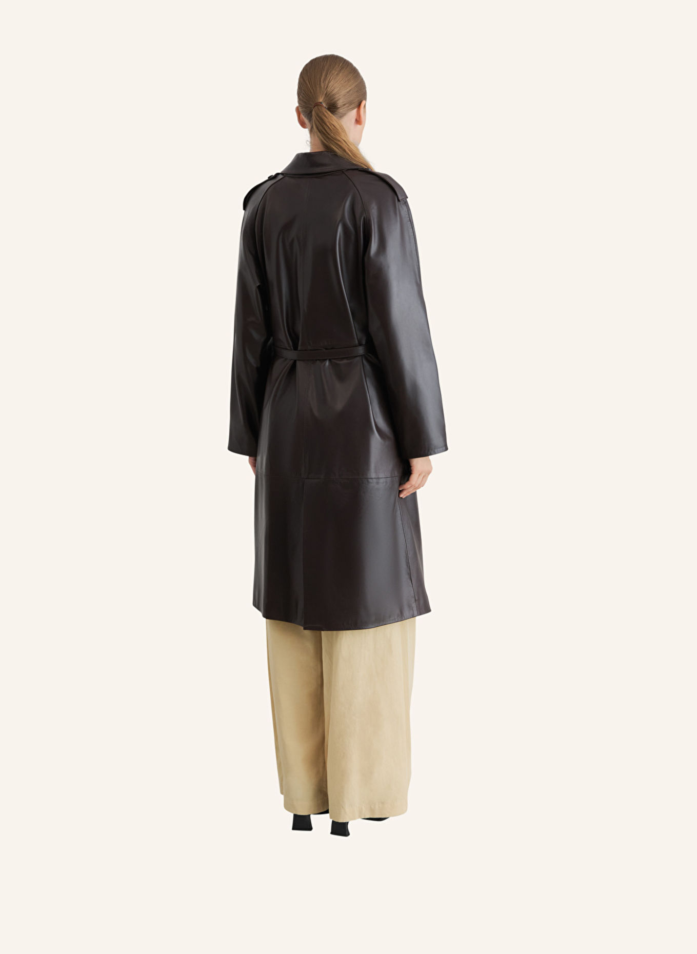 LOTTUSSE Lederjacke PRAGA: BRAUN