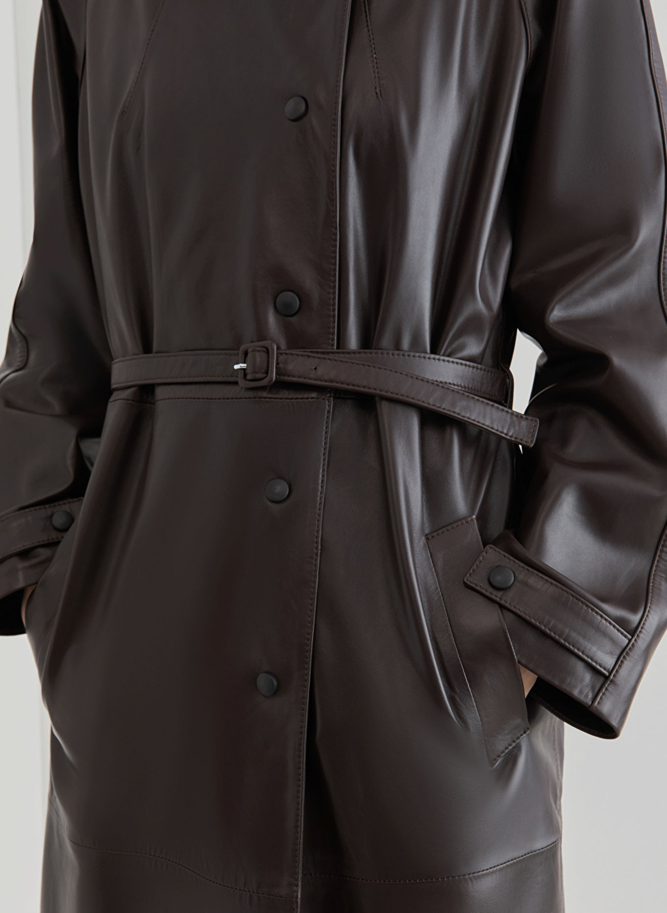 LOTTUSSE Lederjacke PRAGA: BRAUN