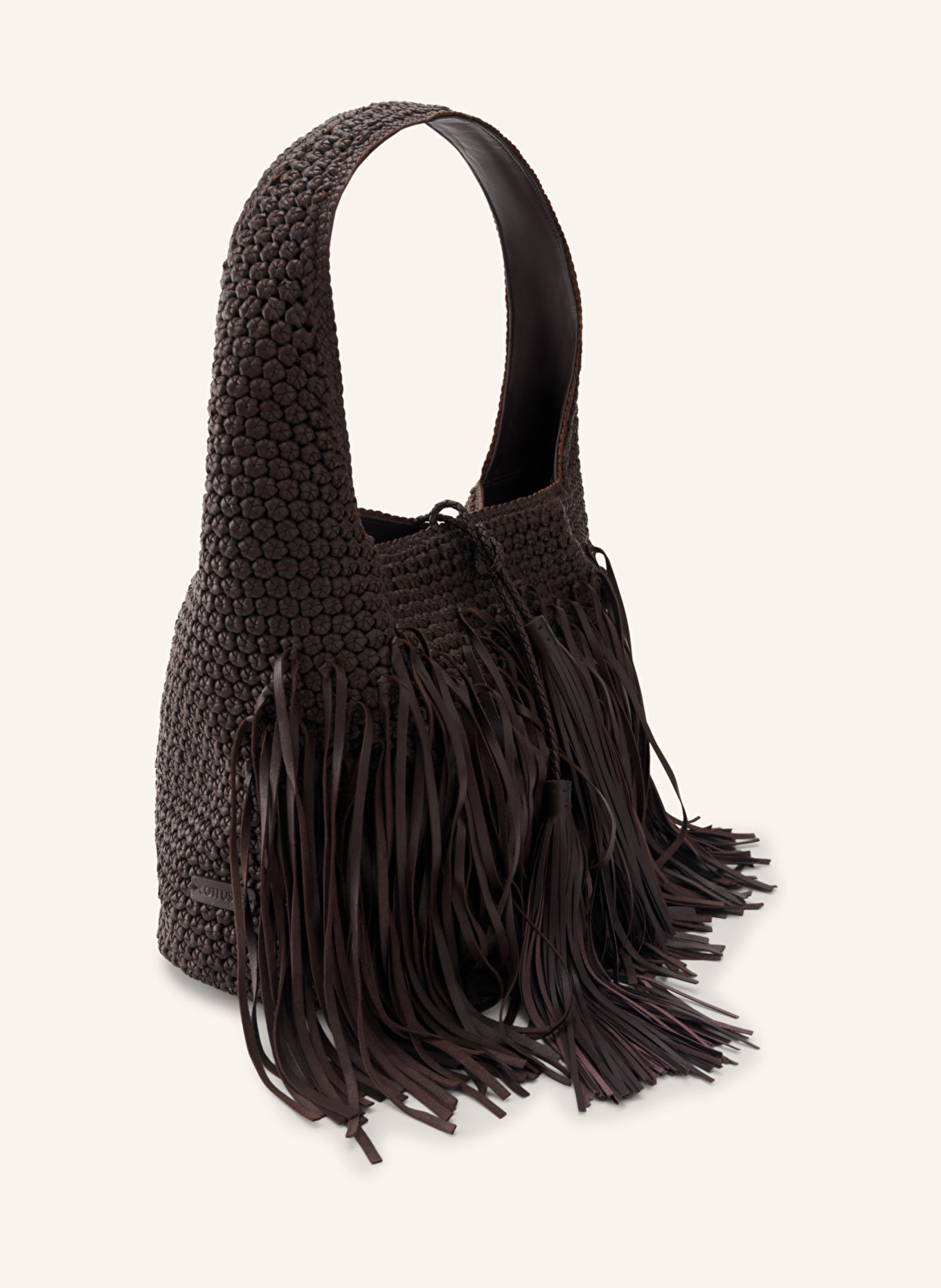 LOTTUSSE Hobo-bag NOODBAG: BRAUN