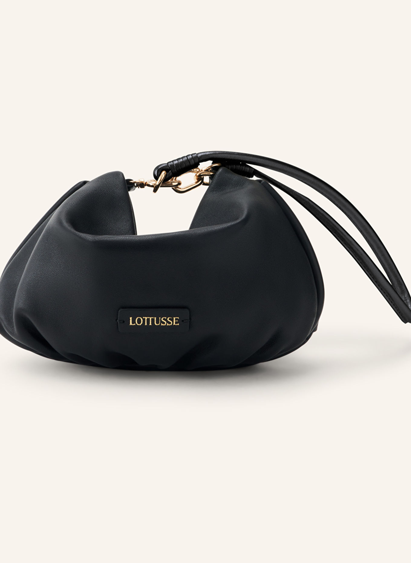 LOTTUSSE Clutch JOY: SCHWARZ
