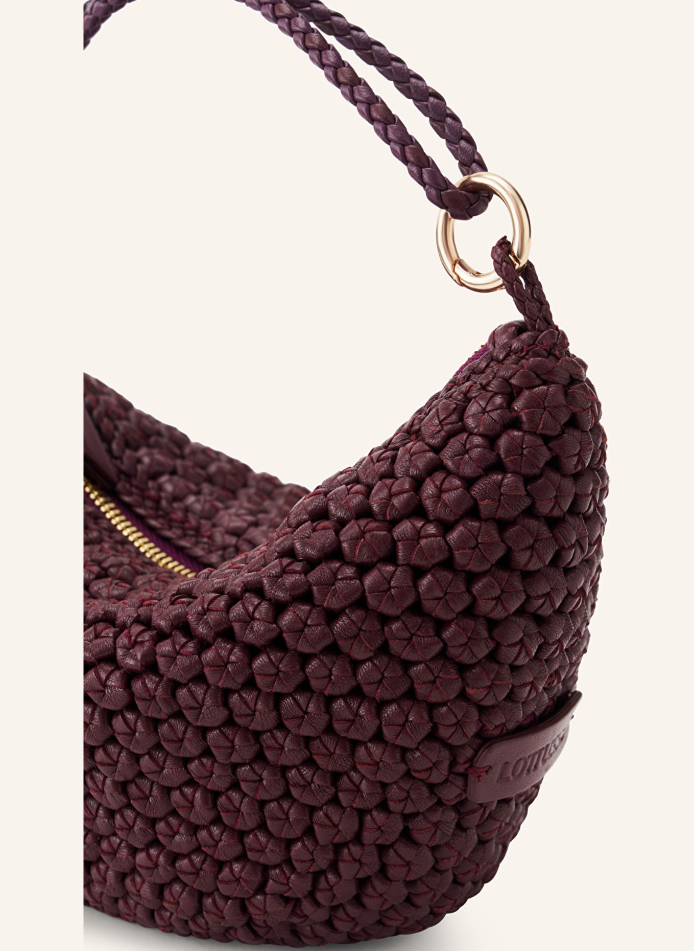 LOTTUSSE Clutch NOODBAG: ROT