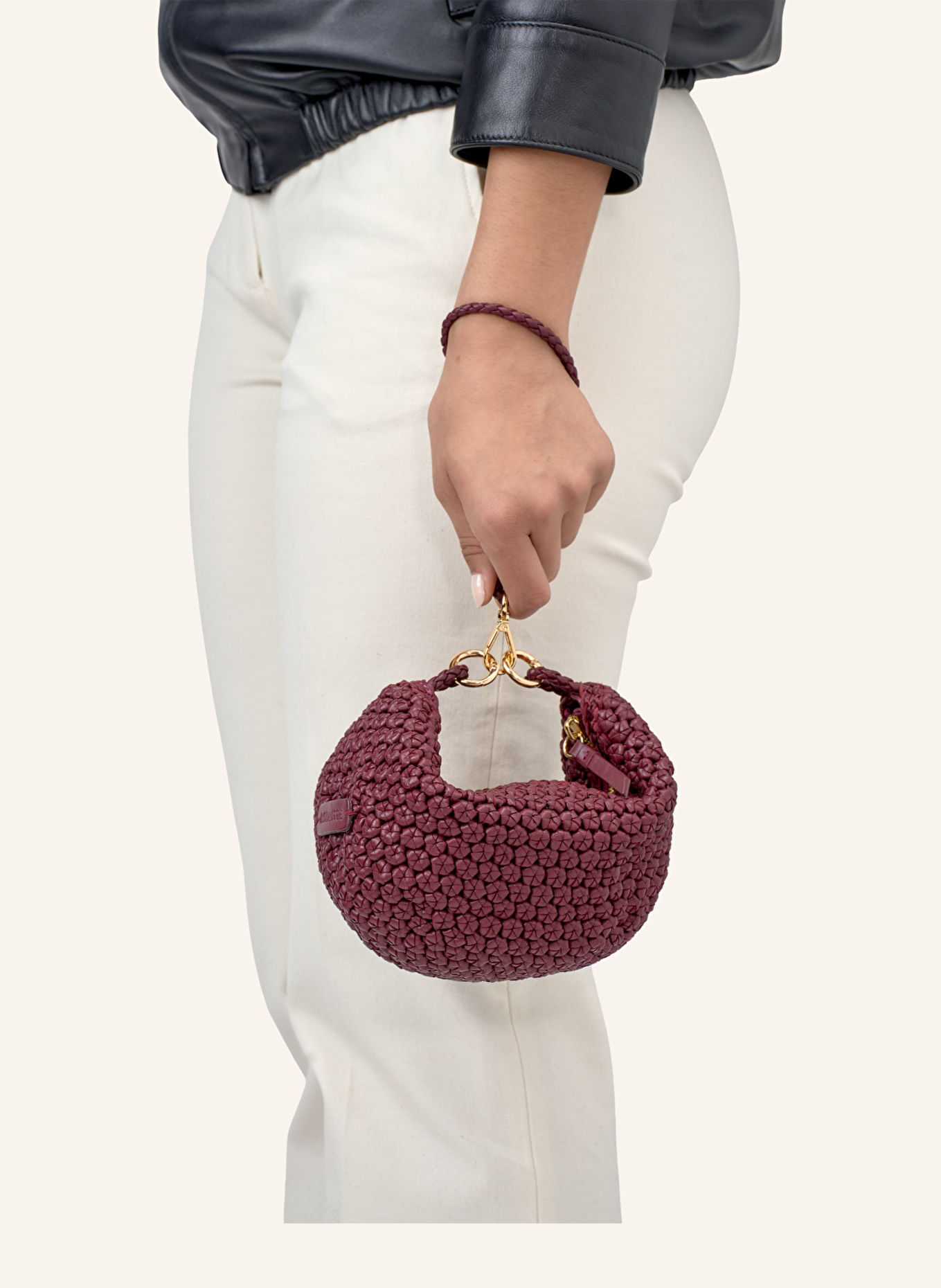 LOTTUSSE Clutch NOODBAG: ROT
