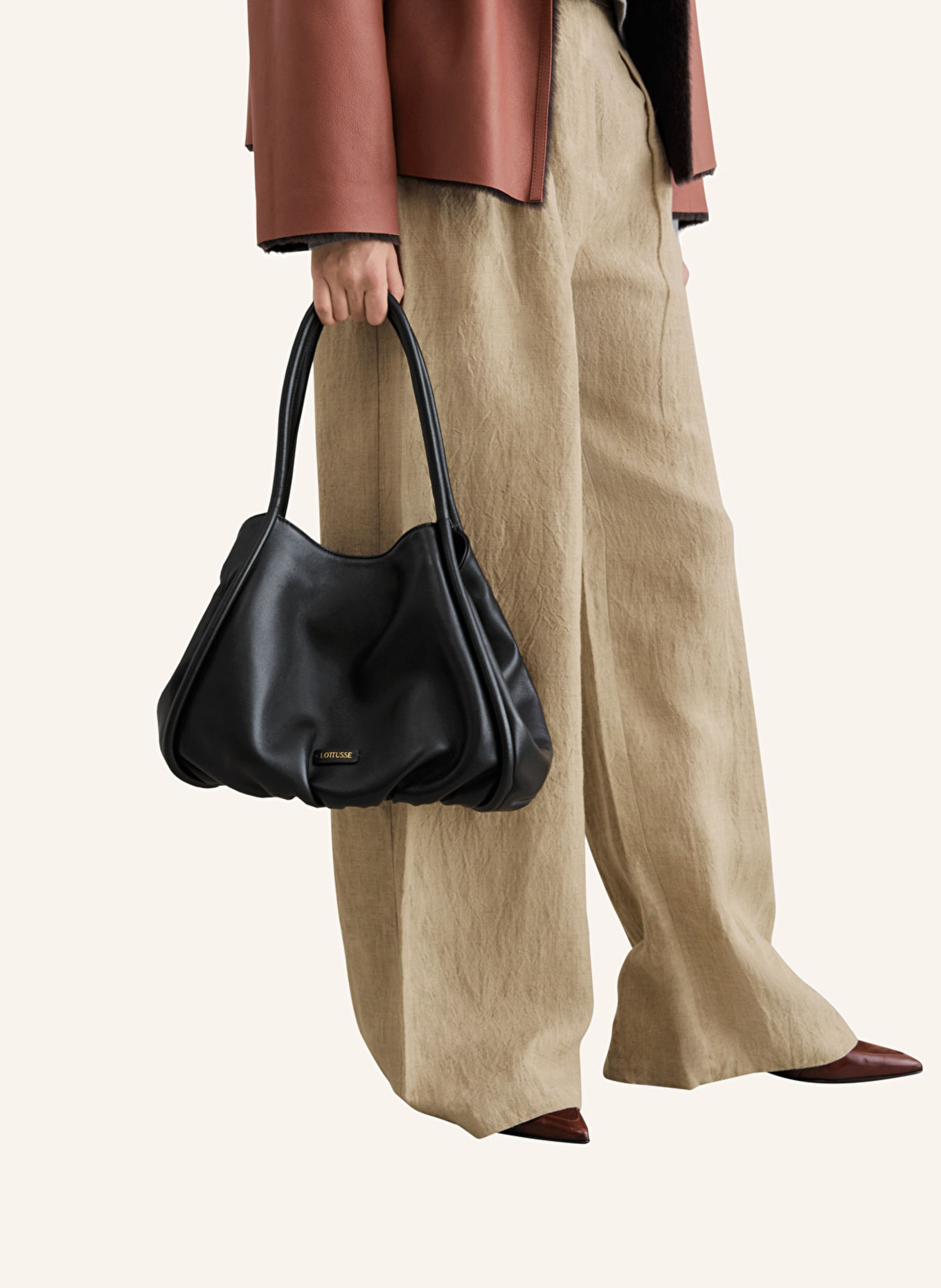LOTTUSSE Shopper JOY: SCHWARZ