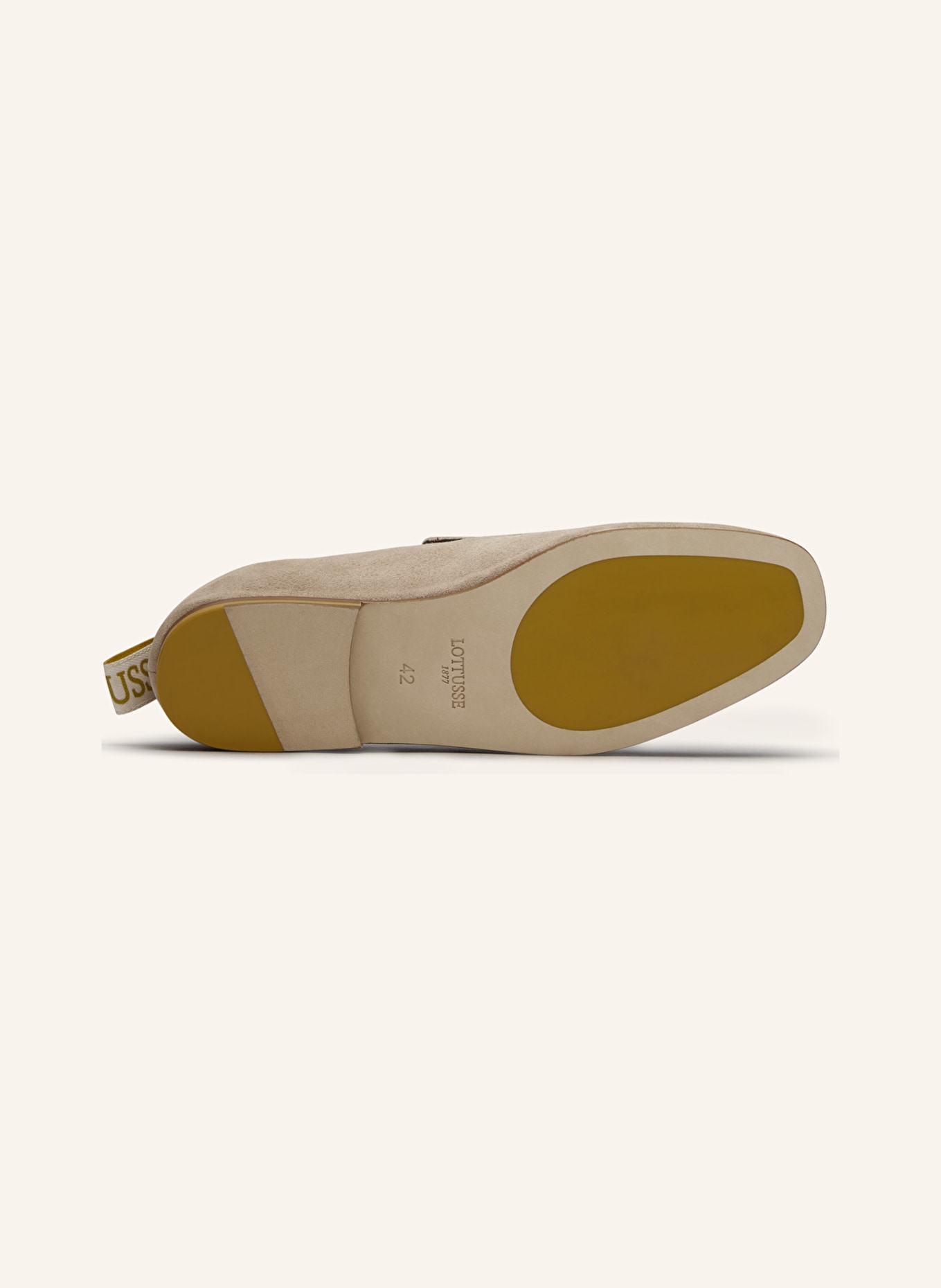 LOTTUSSE Pantoffel GOYA, Farbe: BEIGE (Bild 5)