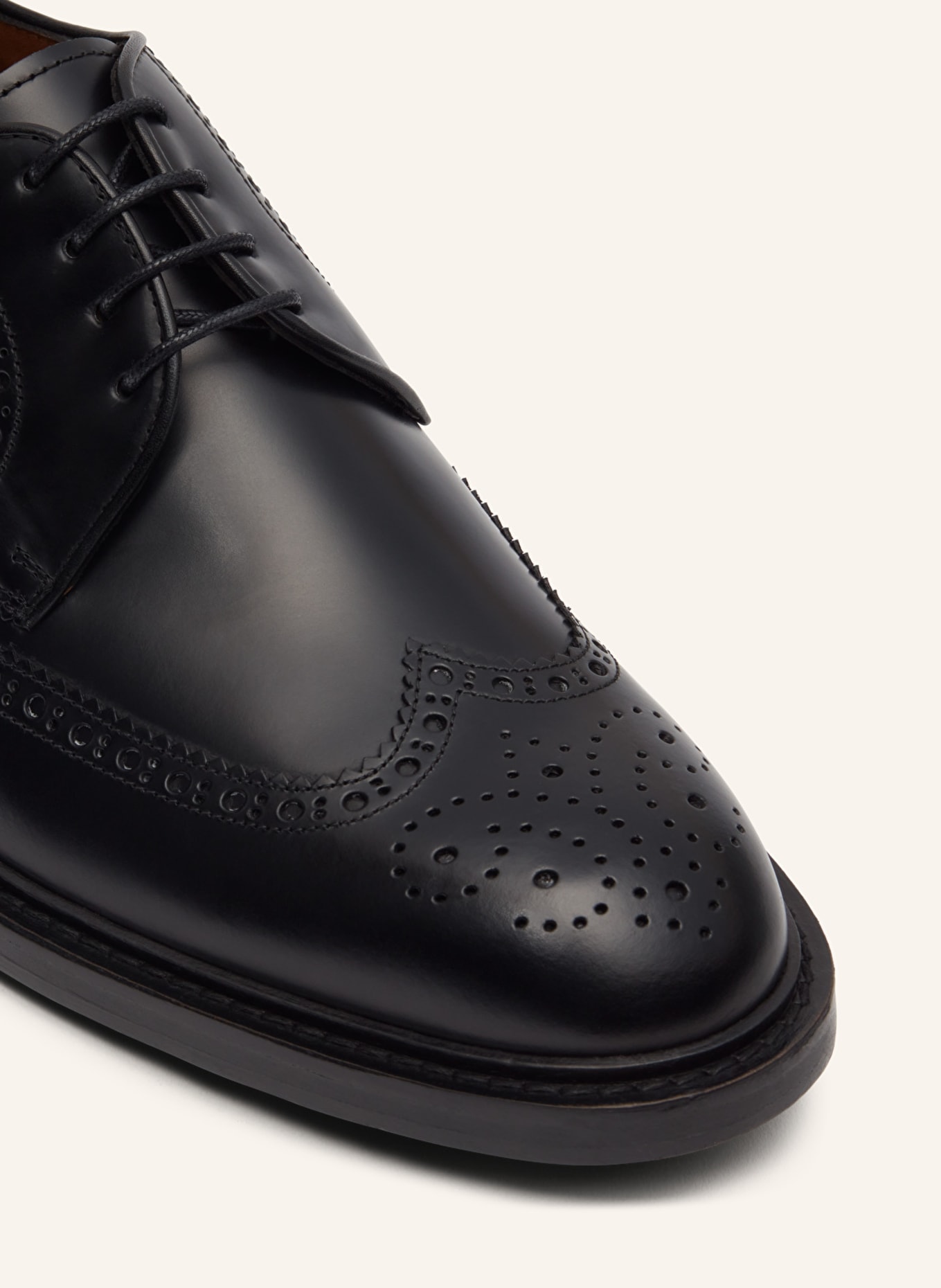 LOTTUSSE Derby-Brogue HARRYS, Farbe: SCHWARZ (Bild 3)