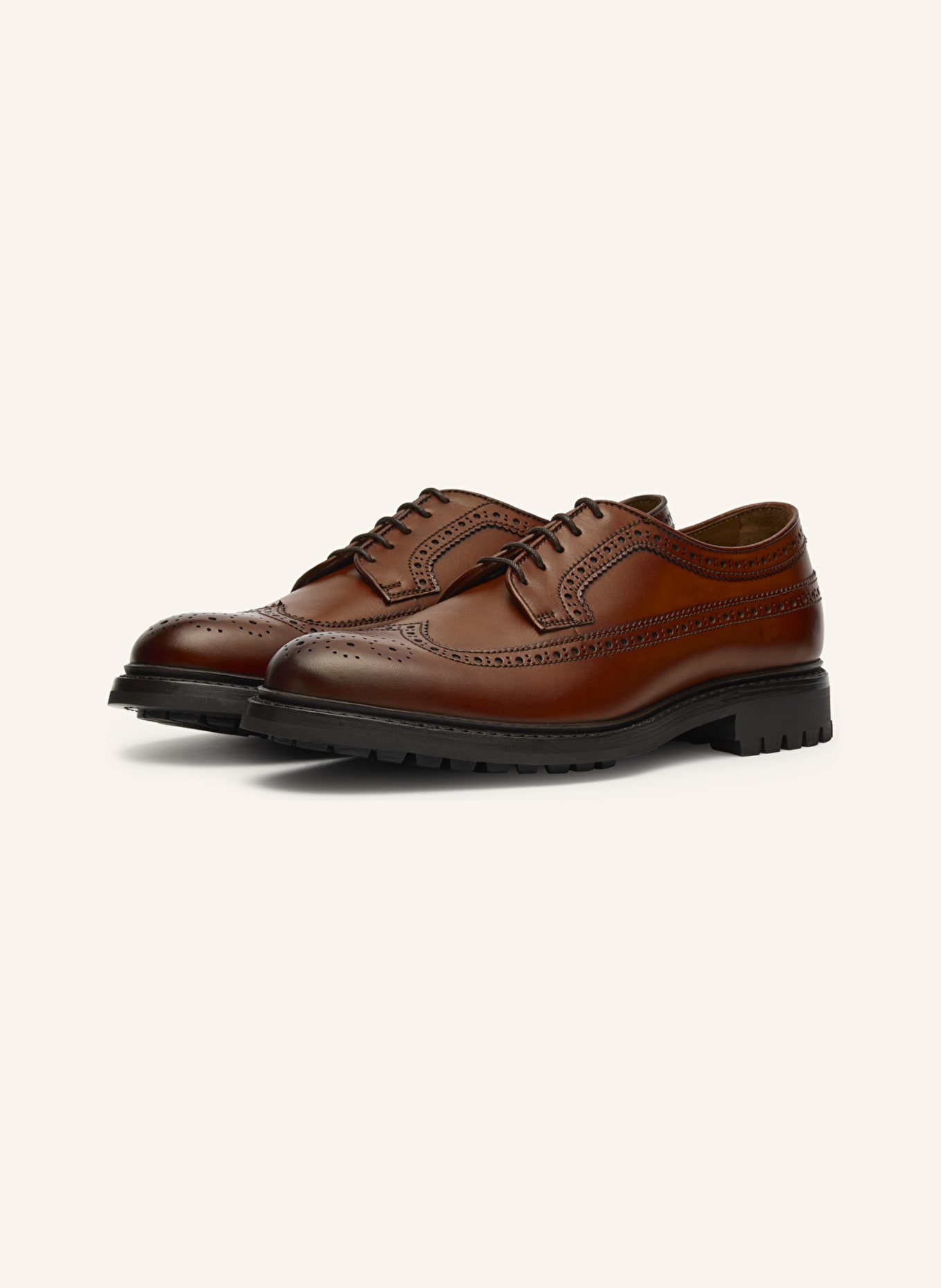 LOTTUSSE Derby Brogue WALTON, Farbe: BRAUN (Bild 1)