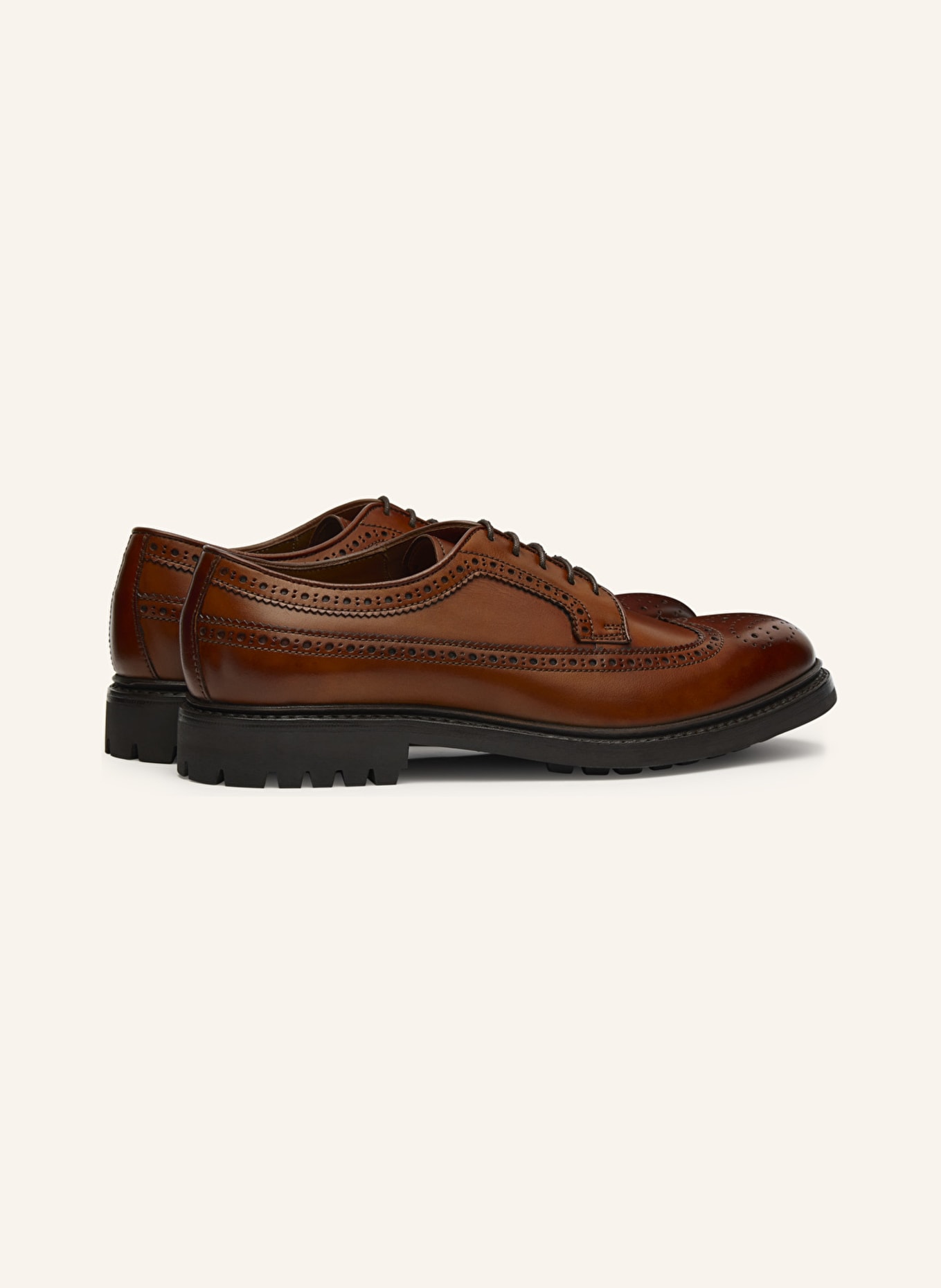 LOTTUSSE Derby Brogue WALTON, Farbe: BRAUN (Bild 2)