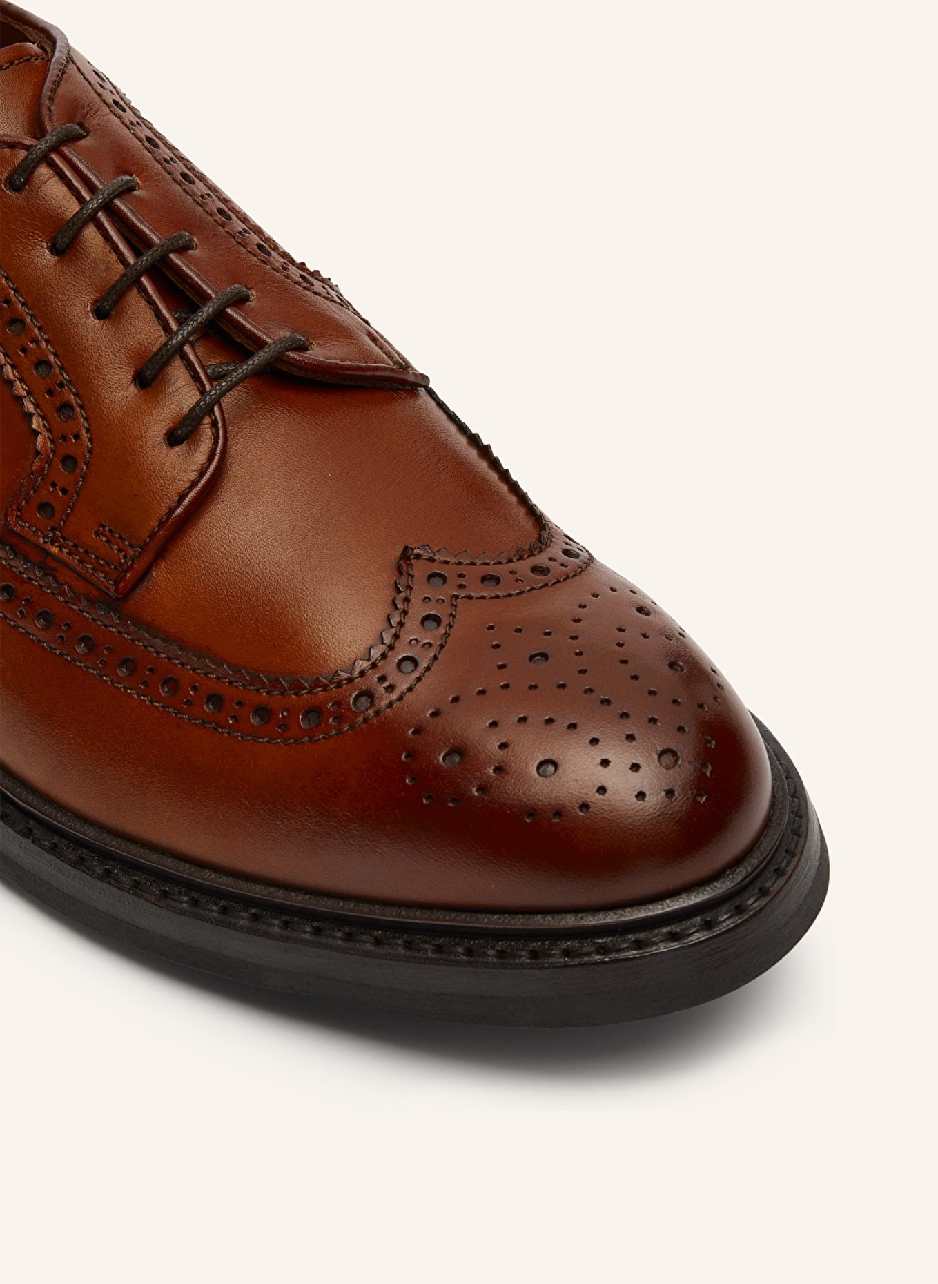 LOTTUSSE Derby Brogue WALTON, Farbe: BRAUN (Bild 3)