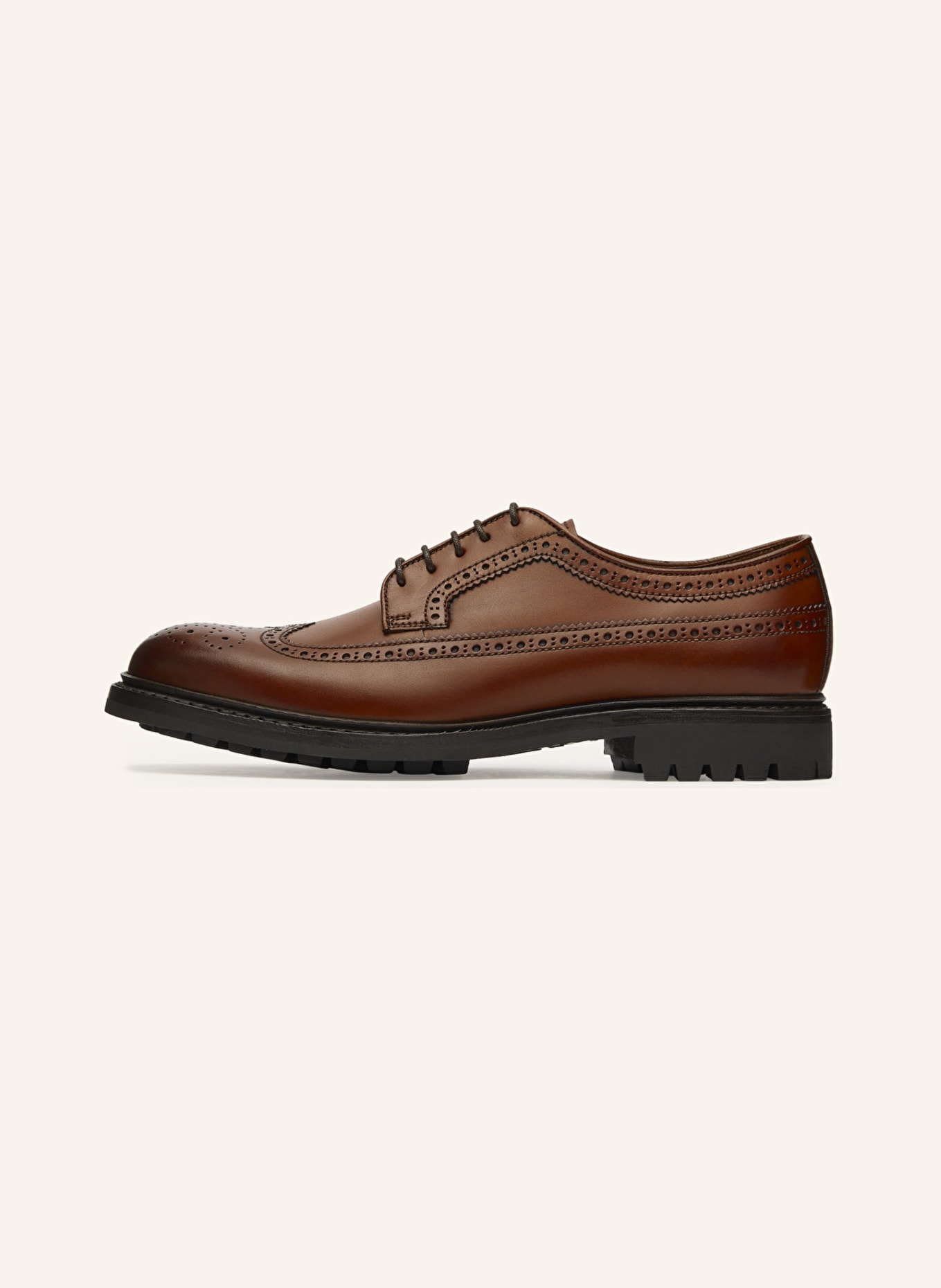 LOTTUSSE Derby Brogue WALTON, Farbe: BRAUN (Bild 4)