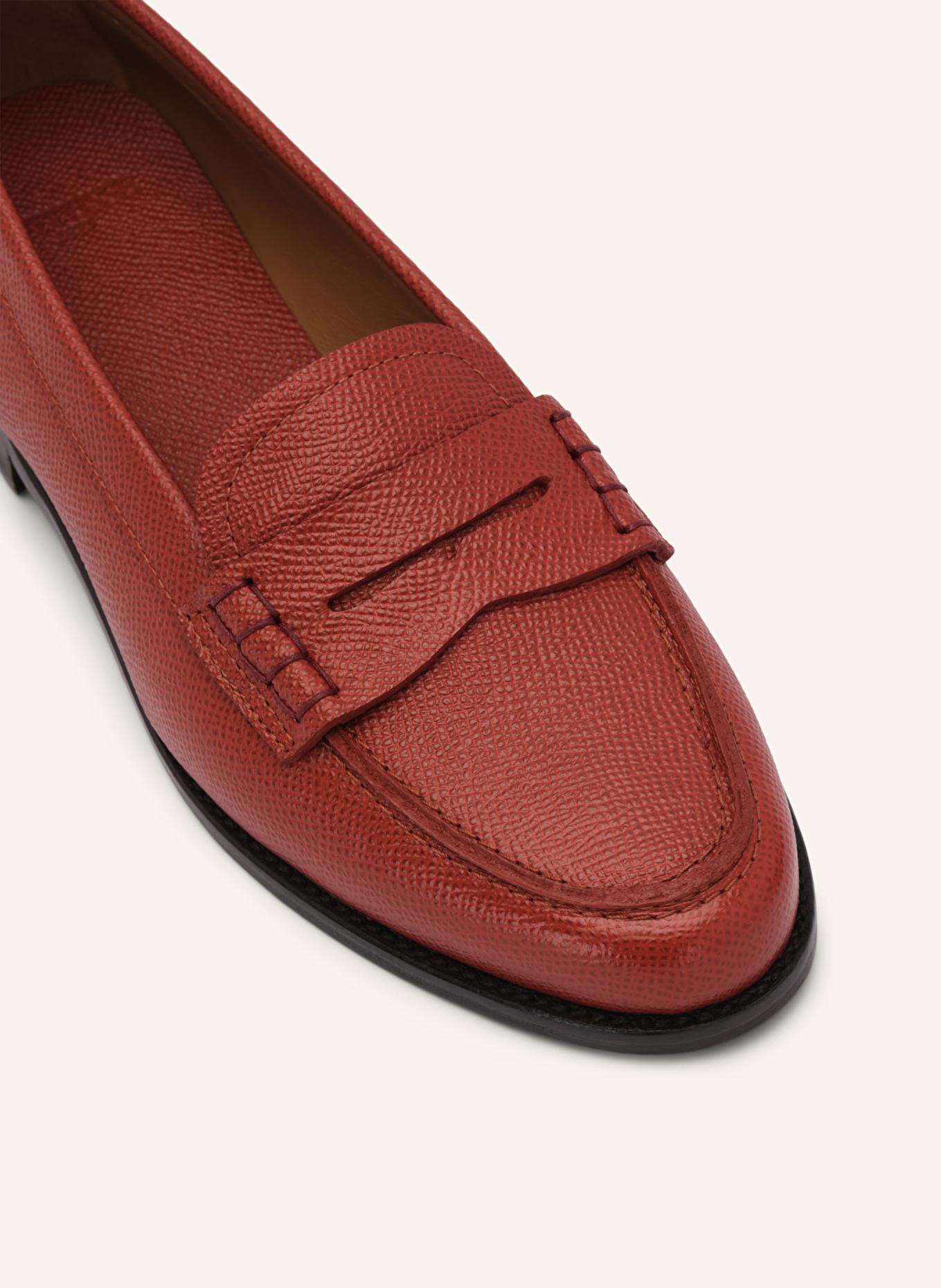 LOTTUSSE Loafer LIBERTY, Farbe: ROT (Bild 3)