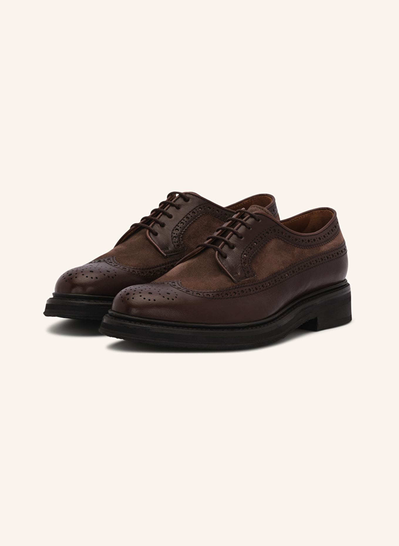 LOTTUSSE Derby Brogue WALTON, Farbe: DUNKELBRAUN (Bild 1)