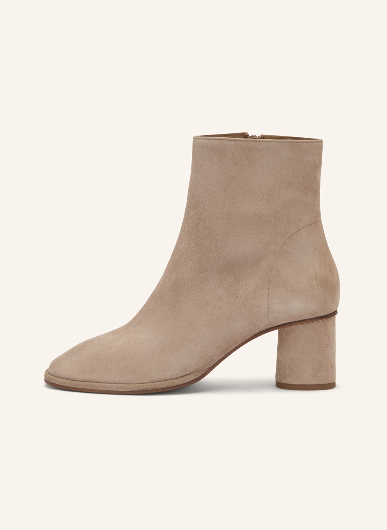 LOTTUSSE Reißverschluss-Stiefelette NICOLE, Farbe: BEIGE (Bild 4)