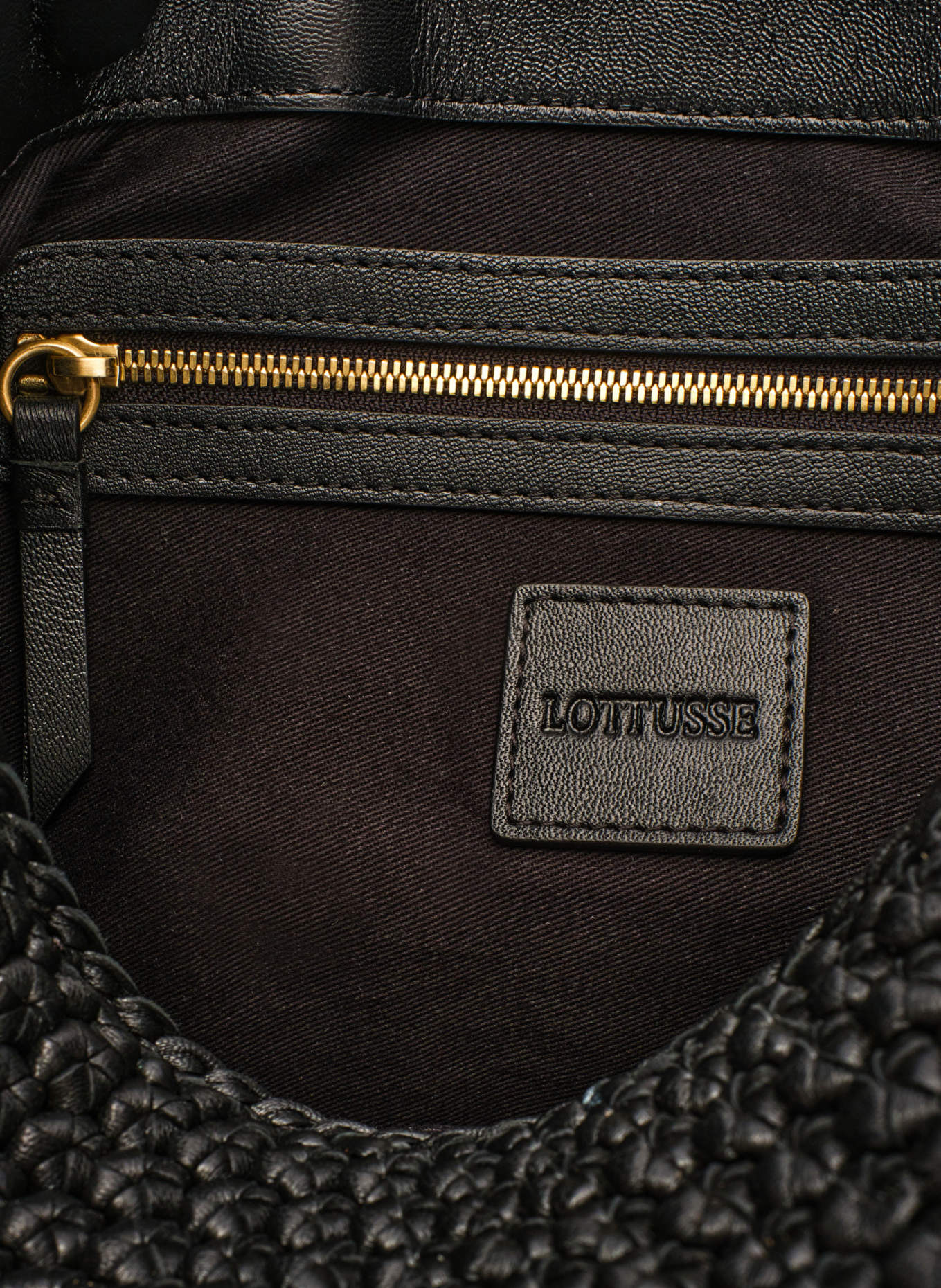 LOTTUSSE Shopper NOODBAG, Farbe: SCHWARZ (Bild 4)