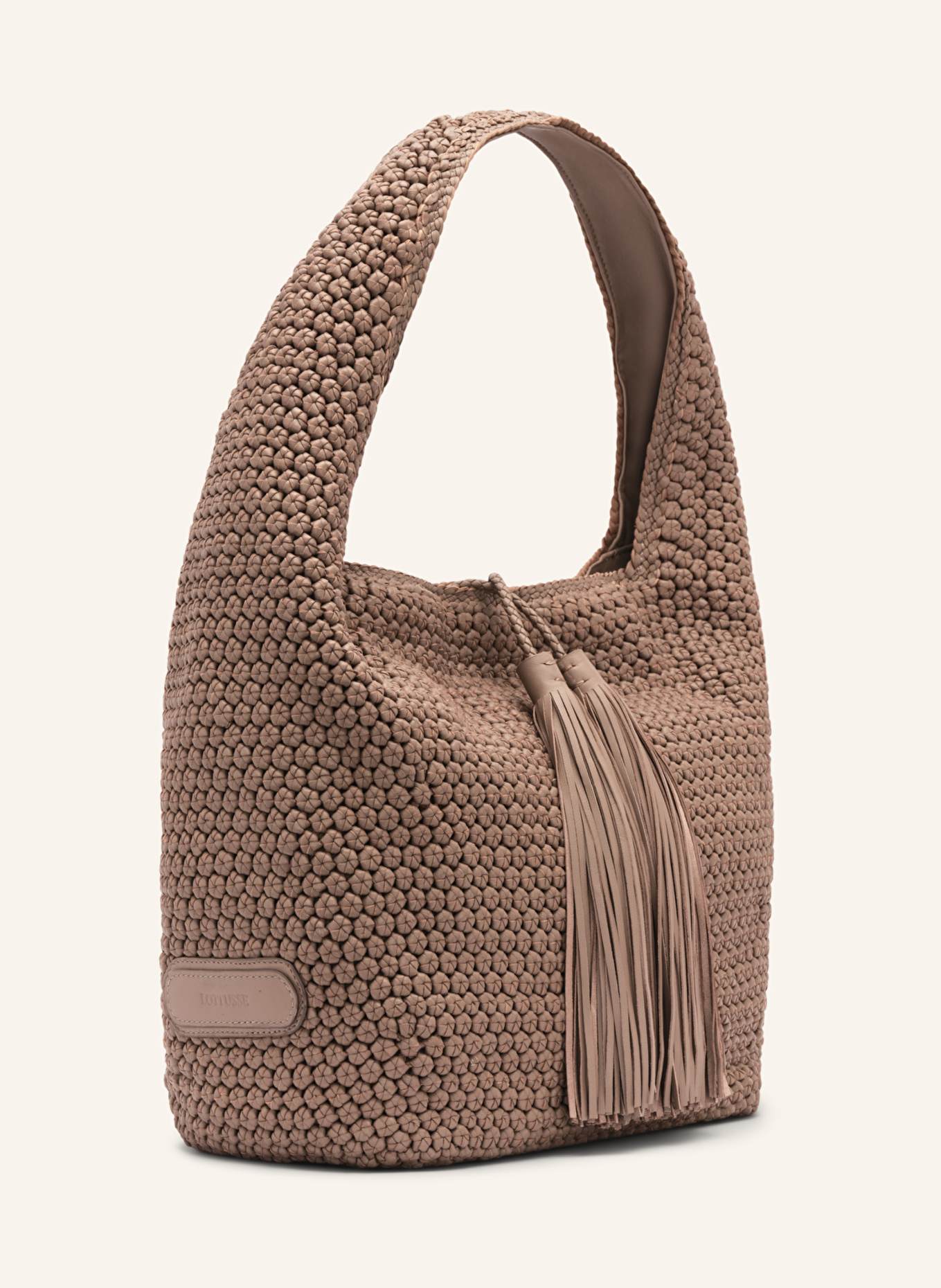 LOTTUSSE Sac Hobo NOODBAG, Farbe: BEIGE (Bild 2)