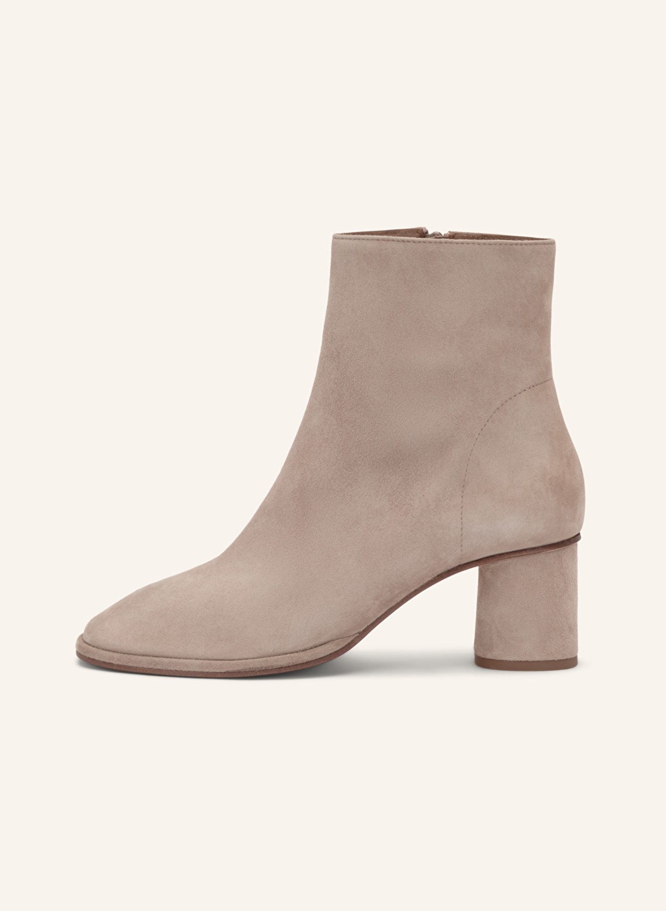 LOTTUSSE Reißverschluss-Stiefelette NICOLE, Farbe: BEIGE (Bild 4)