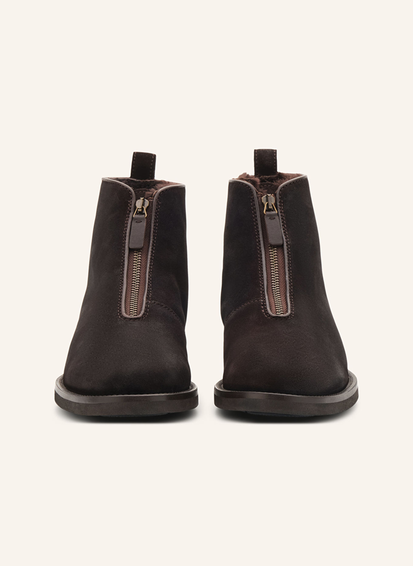 LOTTUSSE Stiefelette: BRAUN